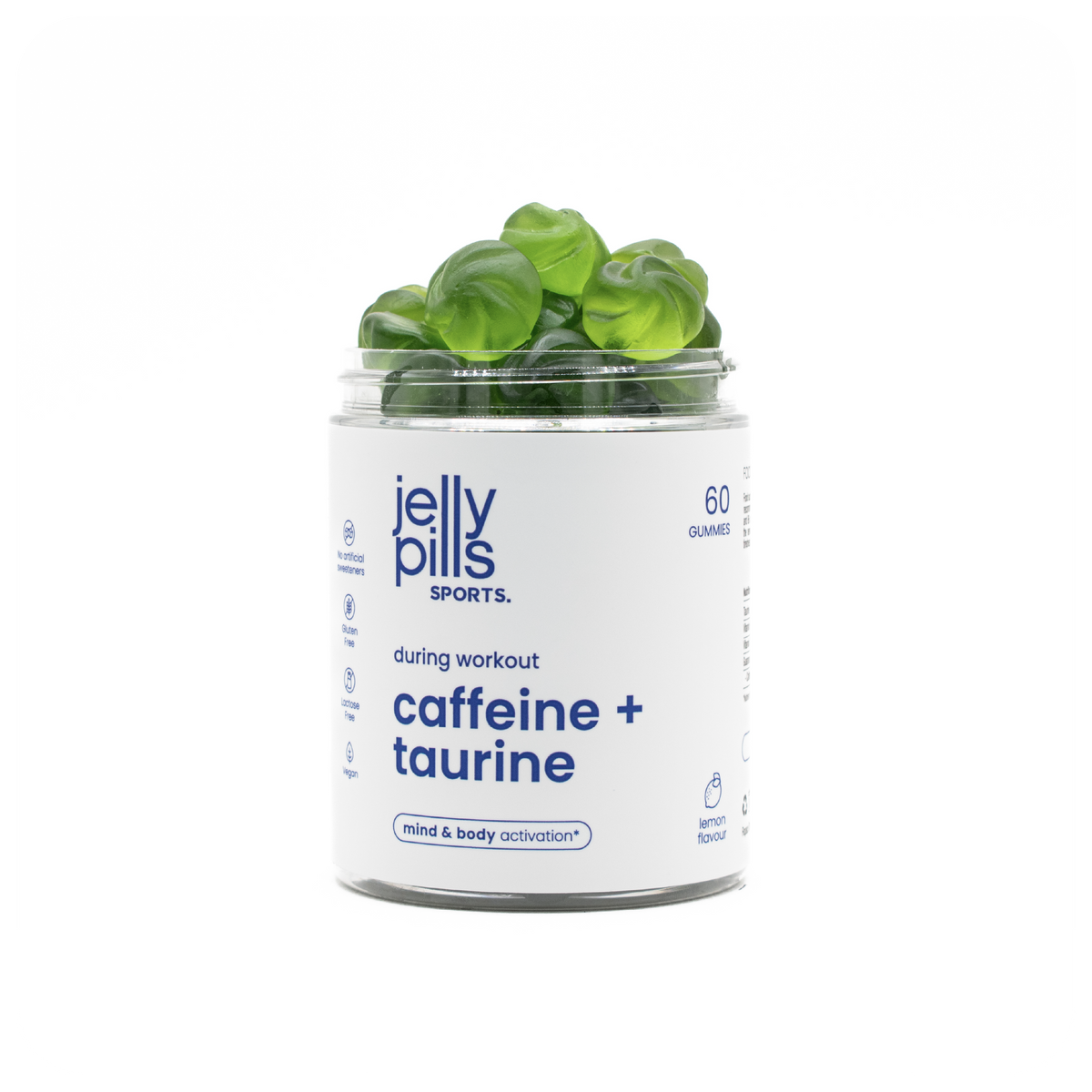 gominolas de cafeina y taurina