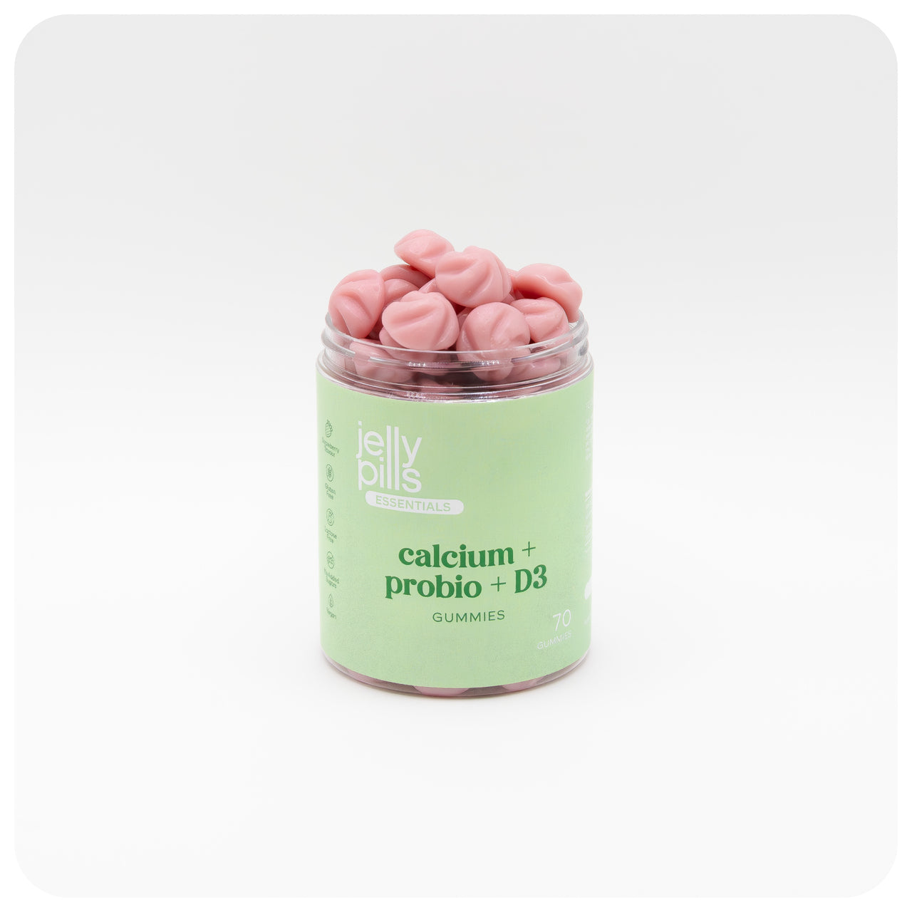 gominolas de calcio con probióticos