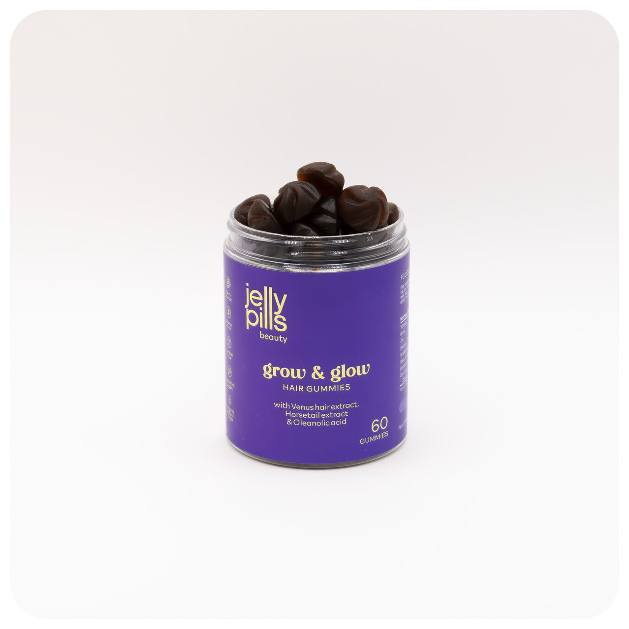 gominolas para el cabello y uñas