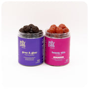 pack para cabello, piel y uñas