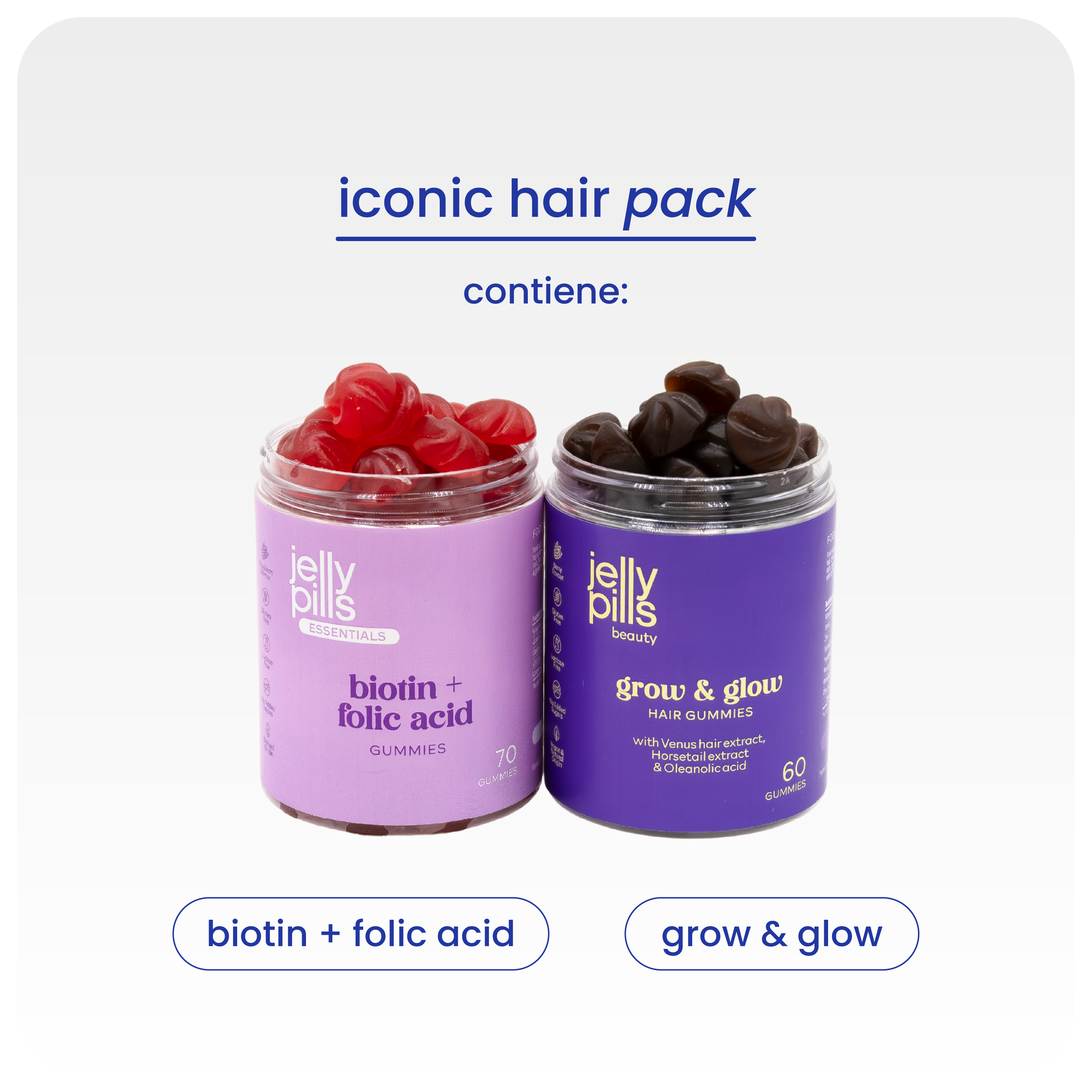 pack anticaída para la densidad y brillo capilar