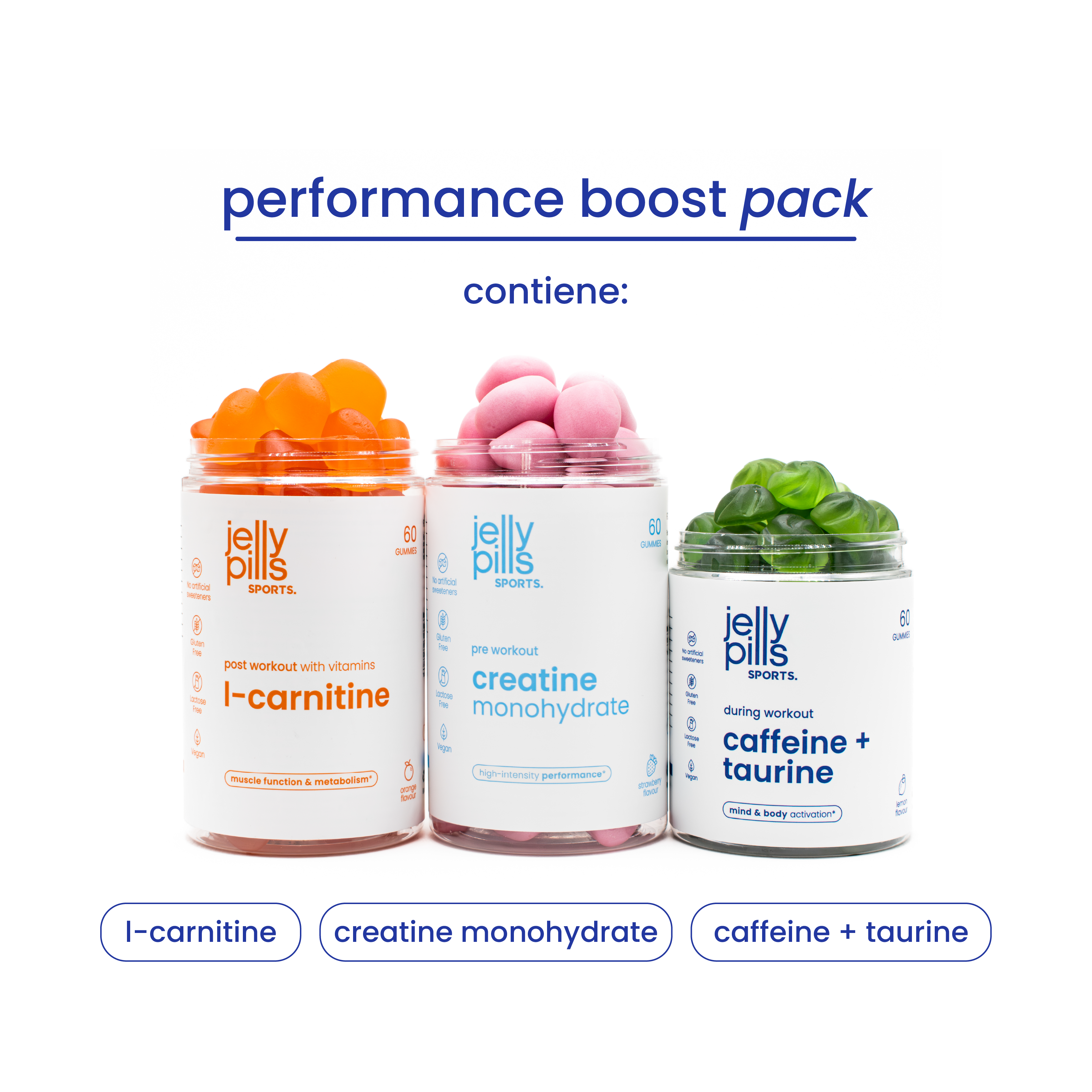 pack para una suplementación deportiva completa