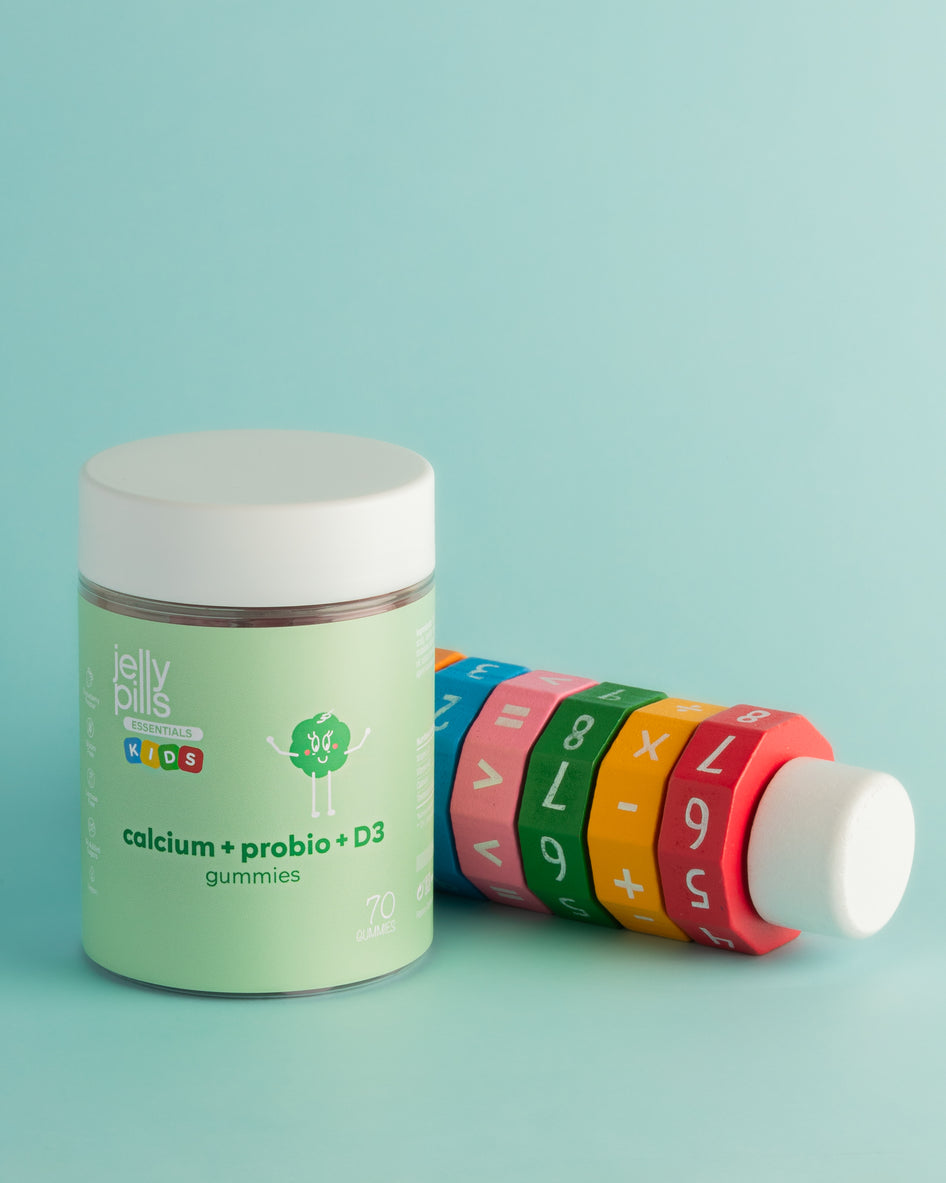 gominolas para huesos y dientes fuertes