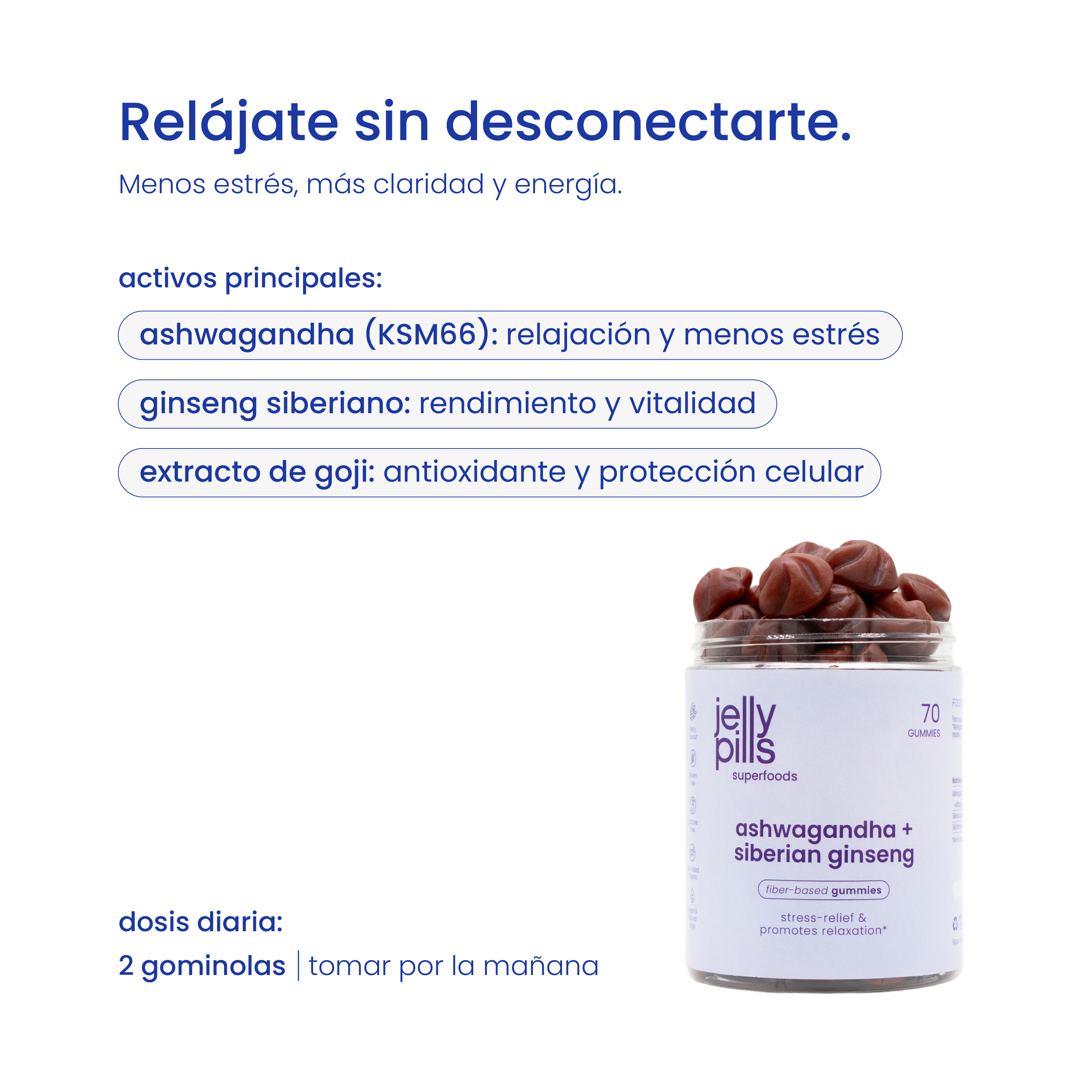 gominolas para equilibrio físico y mental