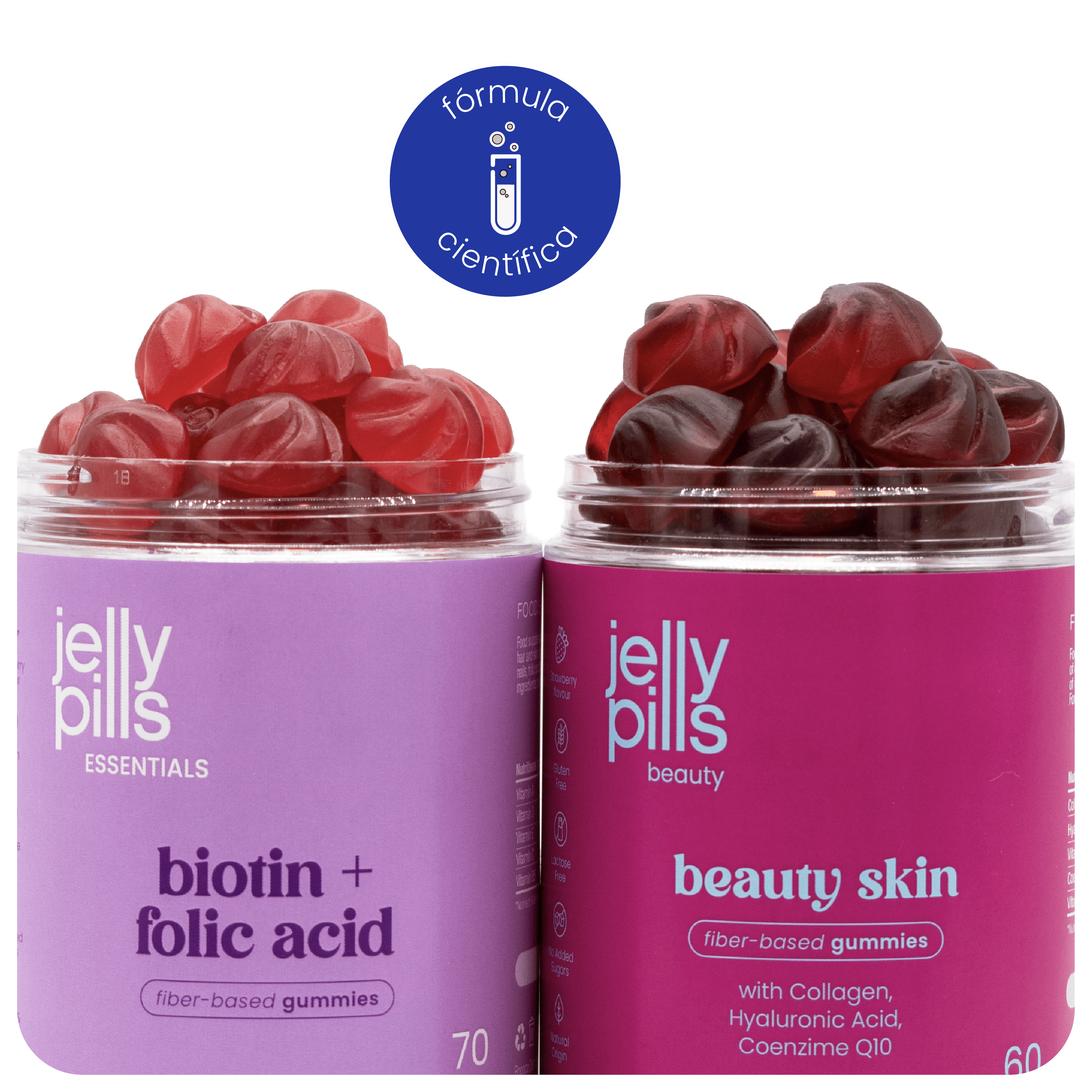 pack para cabello, piel y uñas