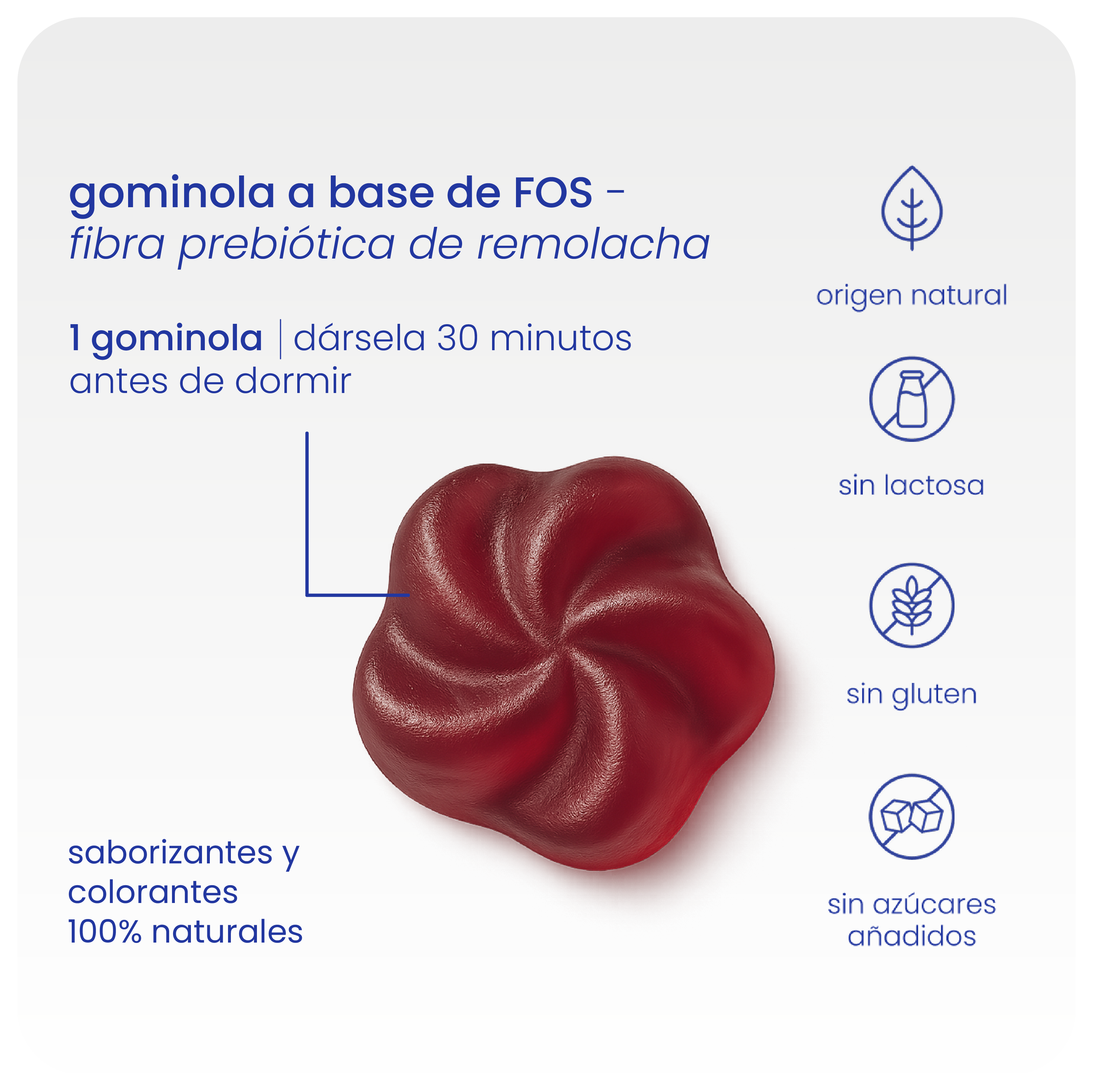 gominolas para el descanso infantil
