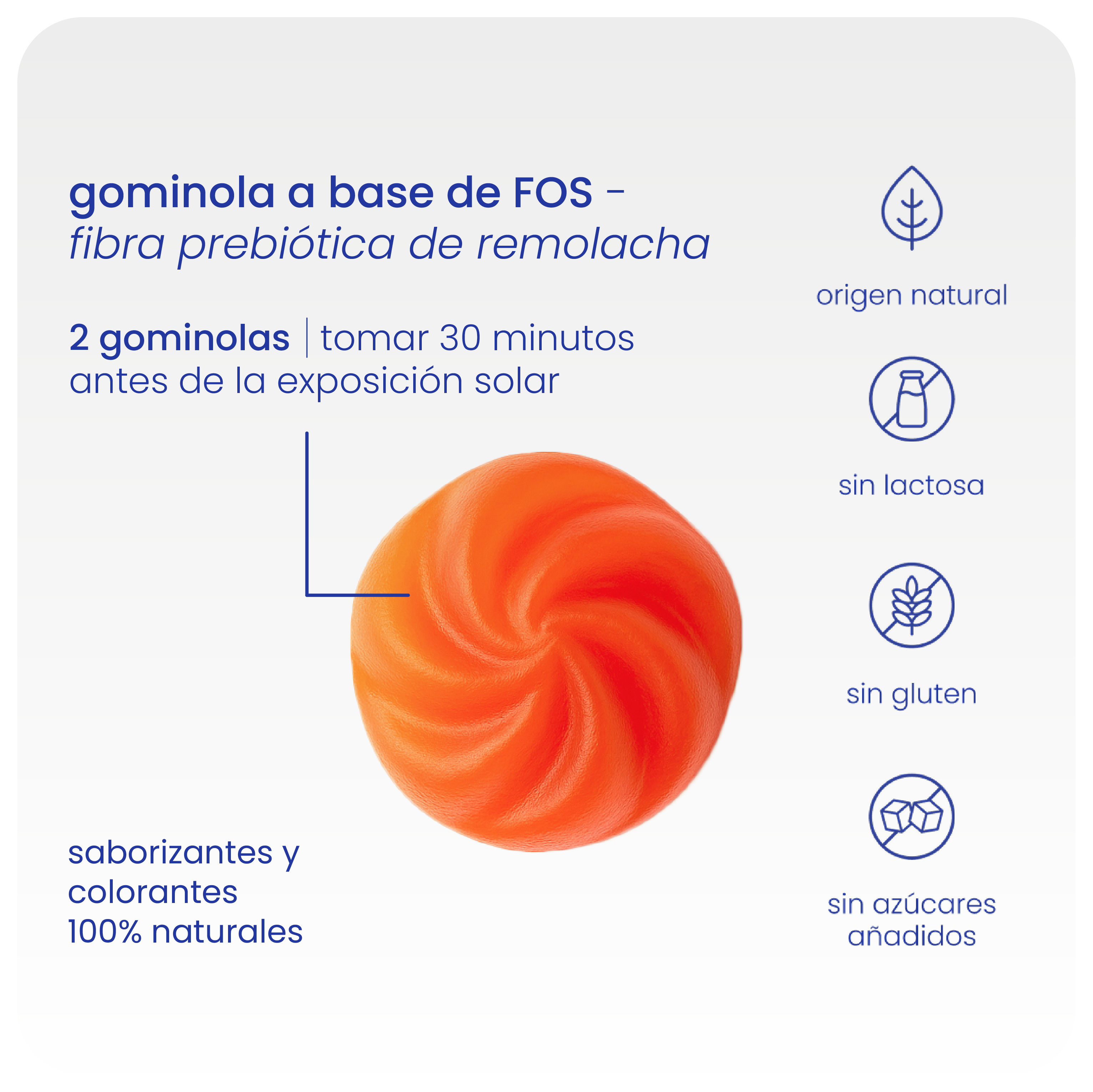 gominolas para el bronceado