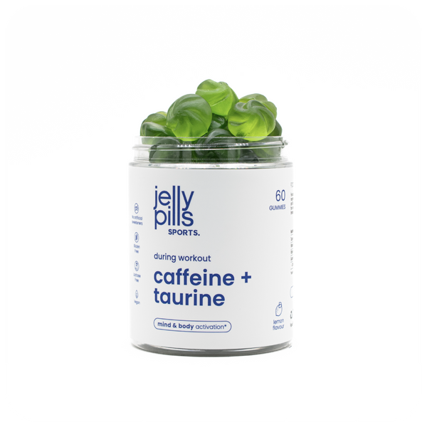 gominolas de cafeína y taurina