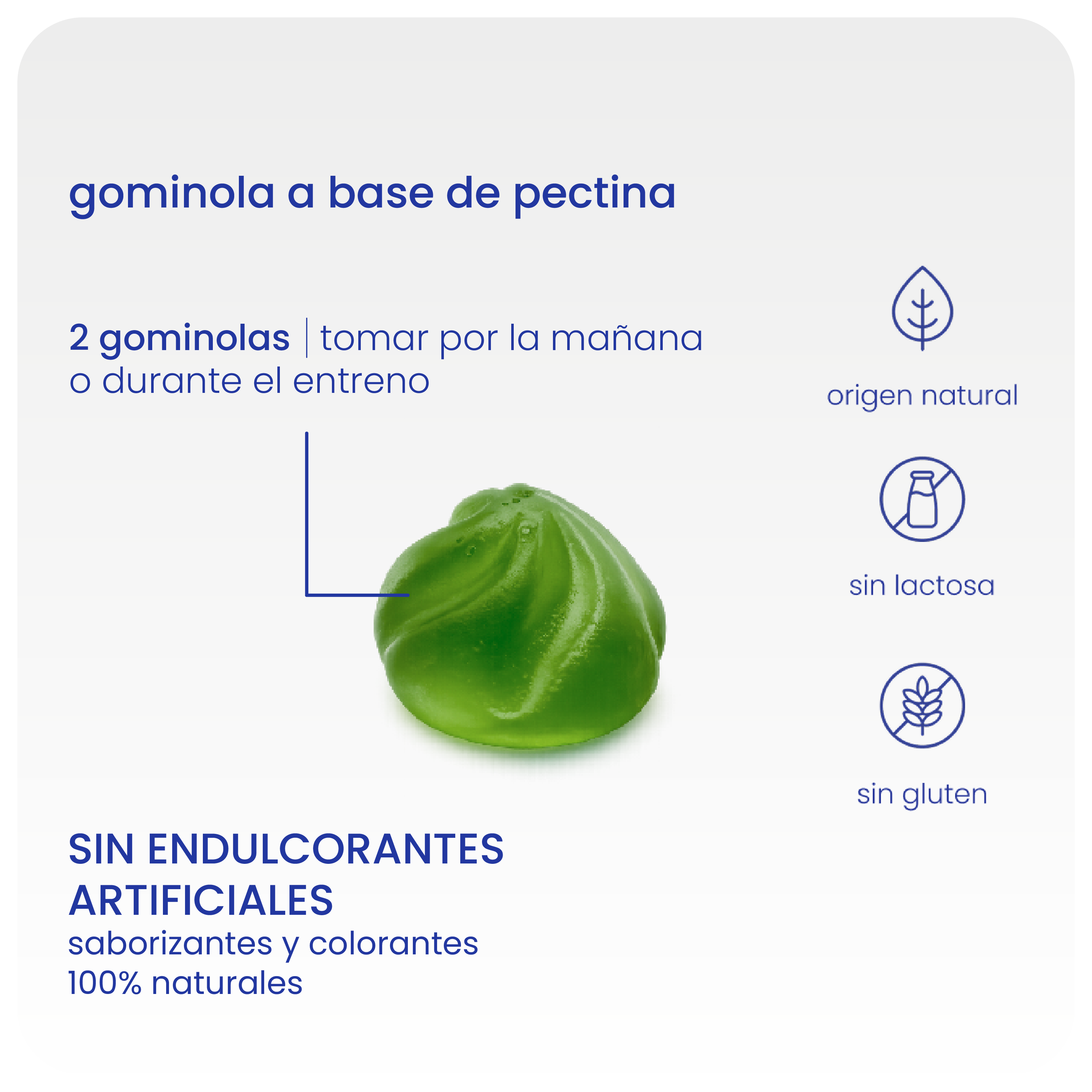 gominolas de cafeína y taurina