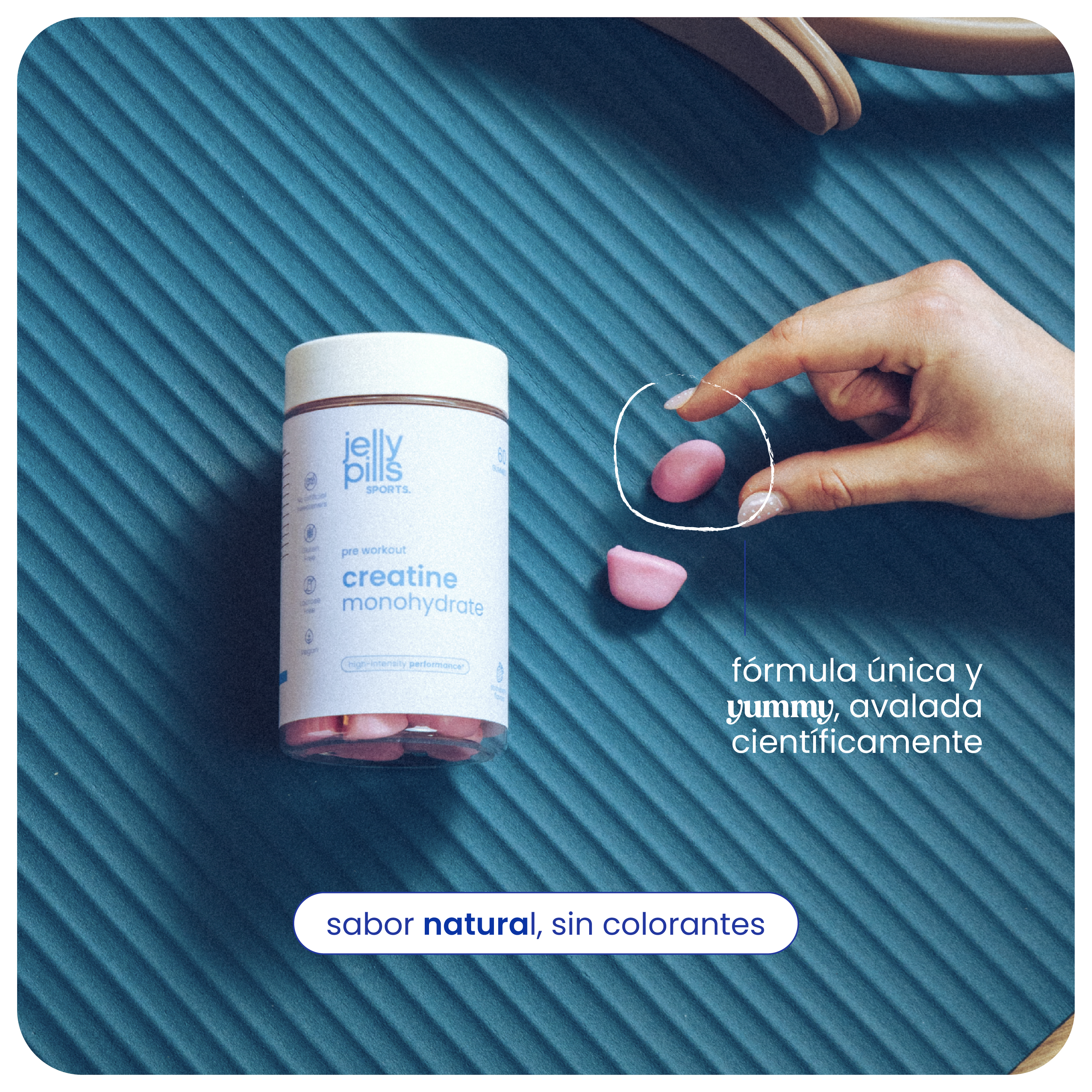 pack limitado lanzamiento - triple creatina + botella