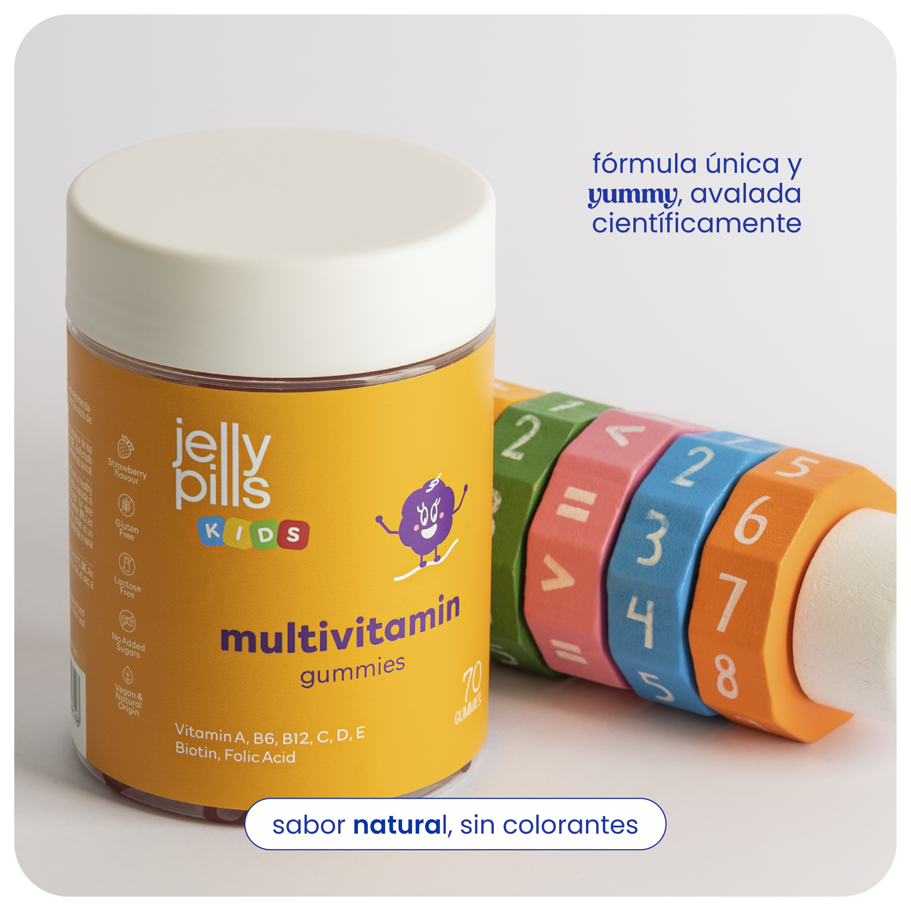 gominolas para energía y crecimiento
