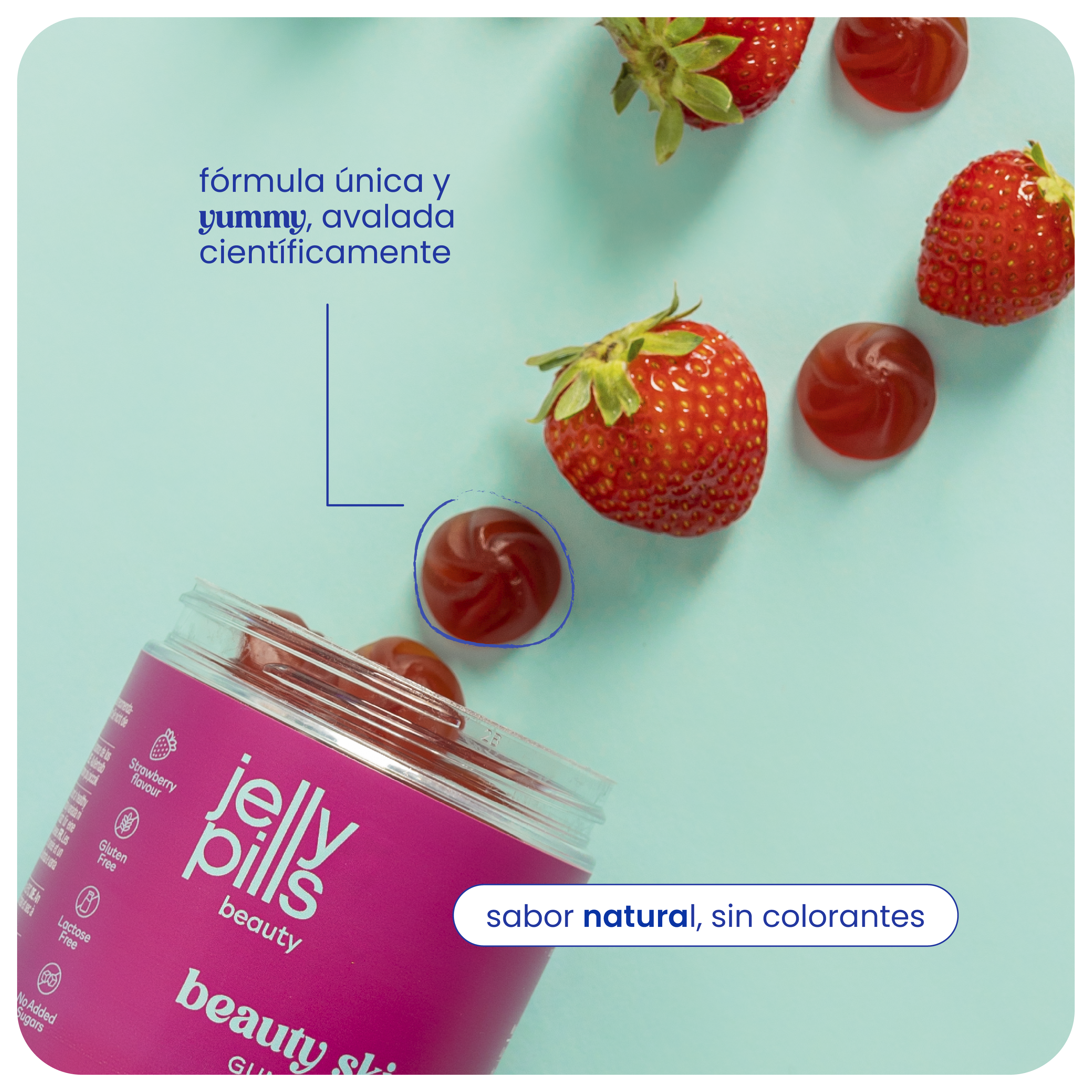 gominolas de colágeno y resveratrol