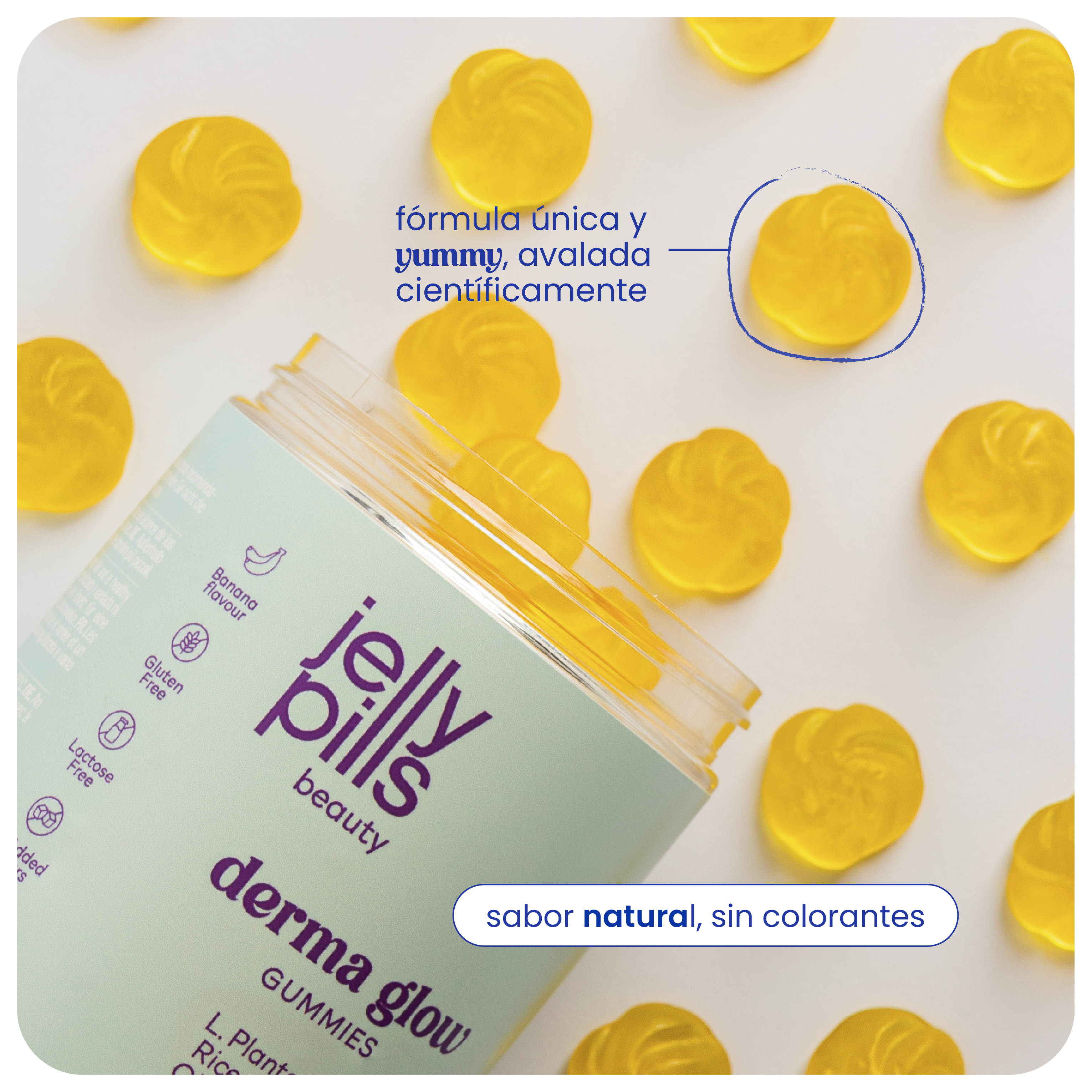 gominolas anti acné para piel grasa