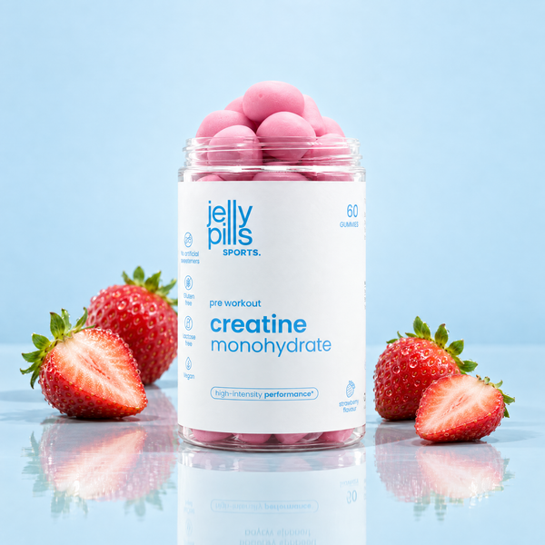 Gominolas de creatina monohidratada