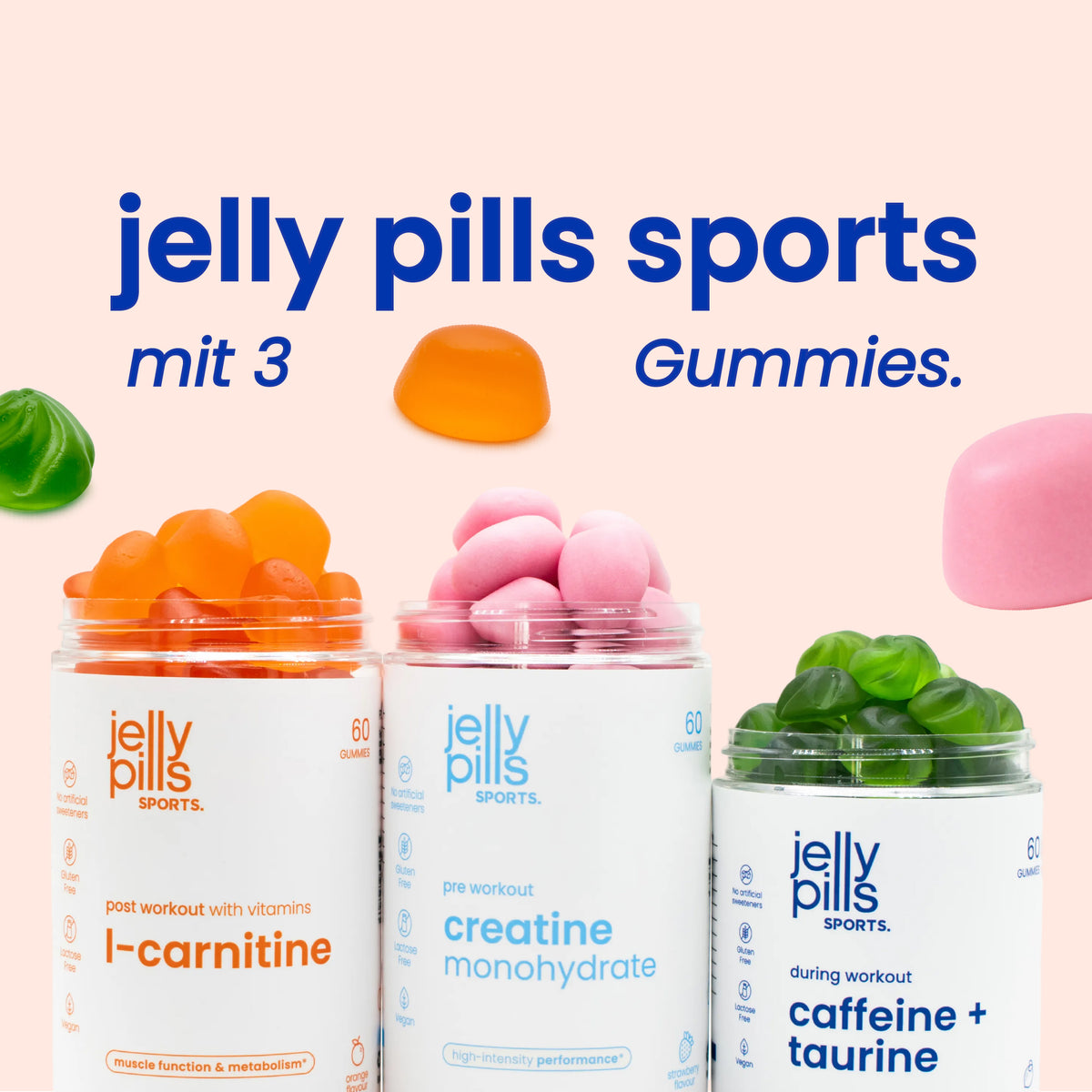 Pack für eine komplette Sport-Supplementierung [de]