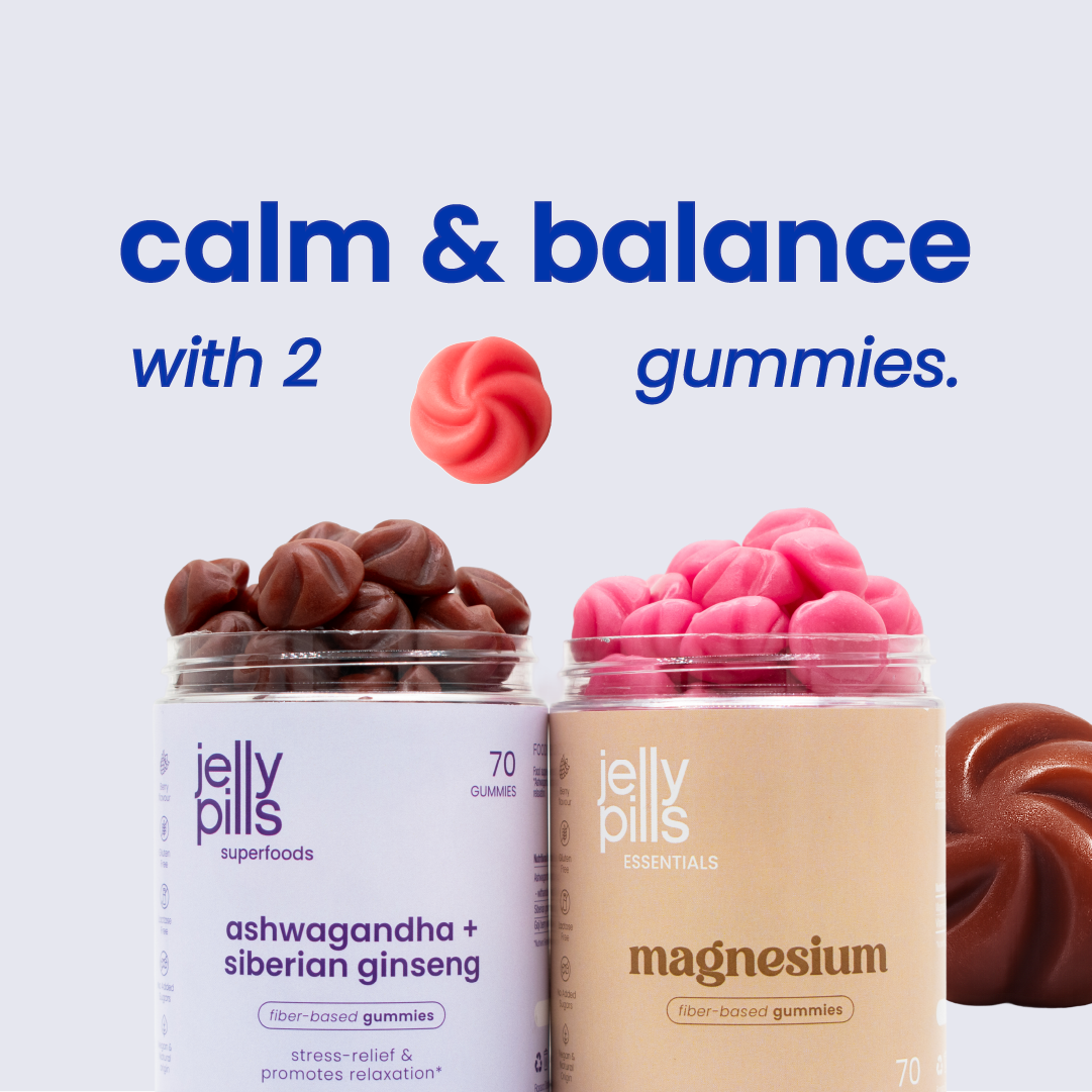 Calm & balance pack: ashwagandha and magnesium gummies [en]