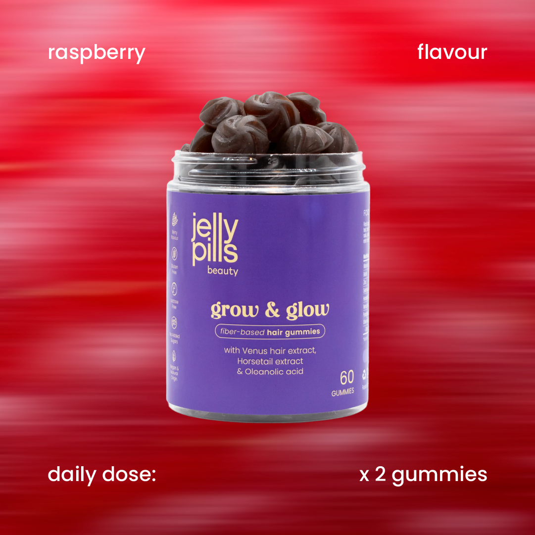 Flavour and daily dose of anti hair loss gummies [en]