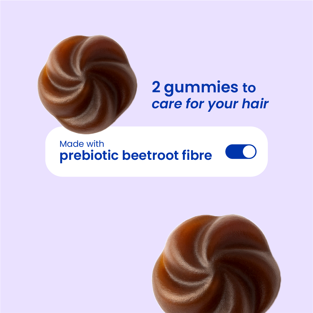 Anti hair loss gummies close-up [en]