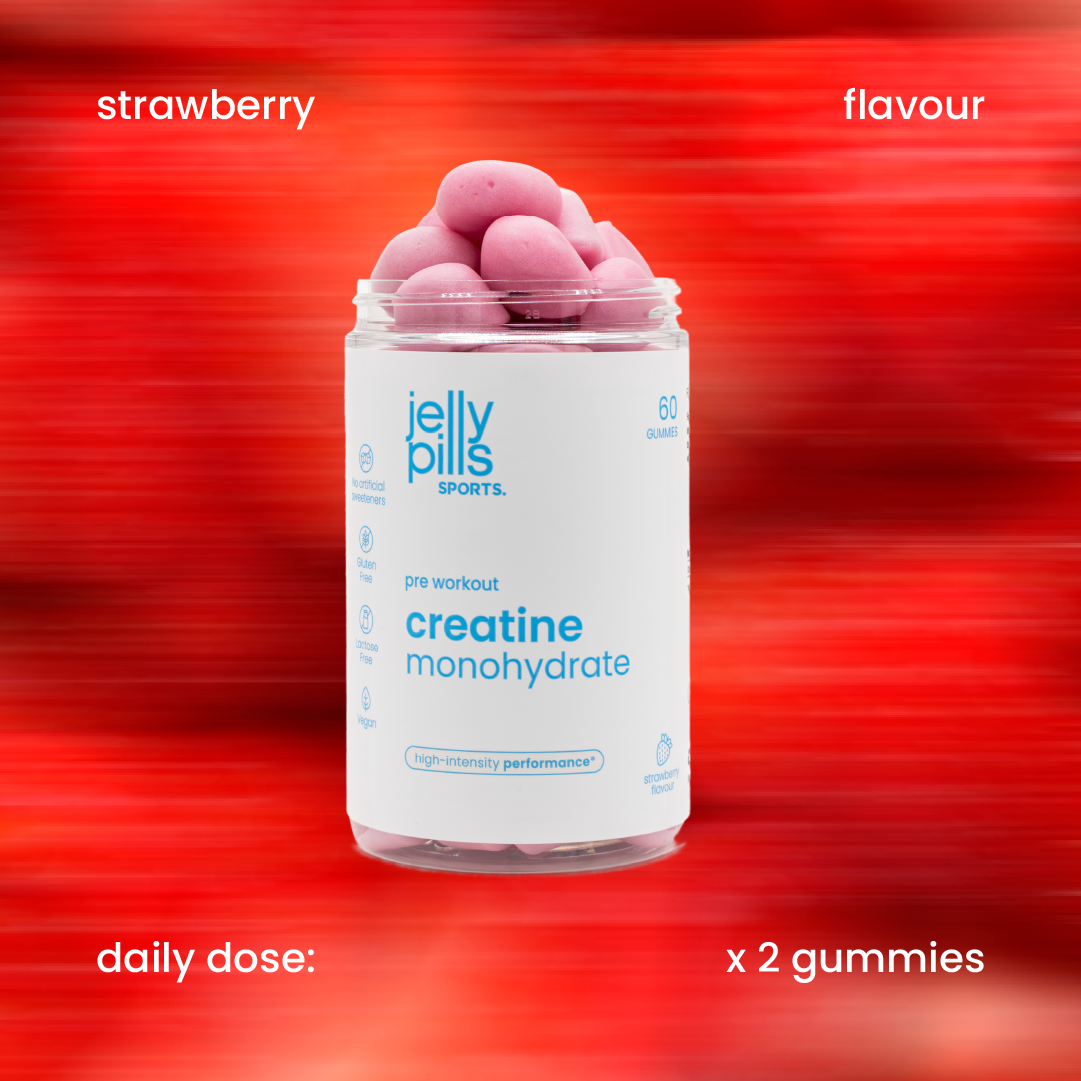 Flavour and daily dose of creatine gummies [en]