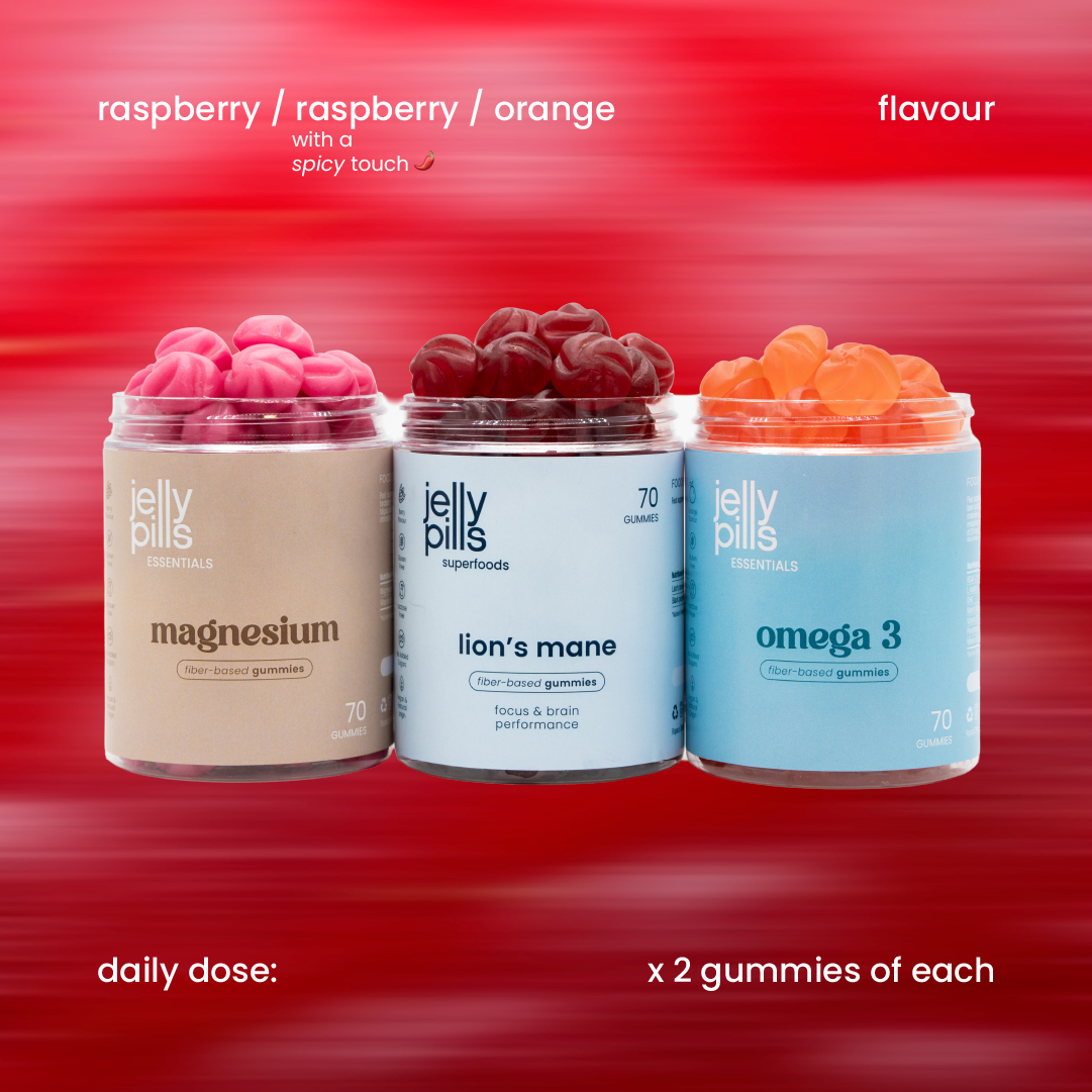 Flavour and daily dose of the performance and focus pack [en]
