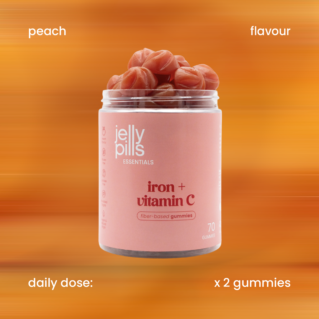 Flavour and daily dose of iron gummies [en]