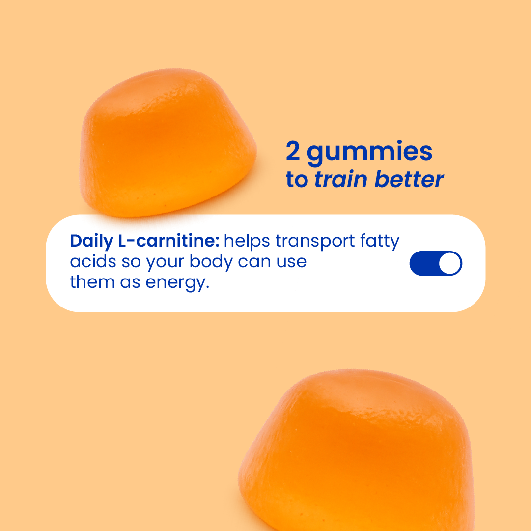 L-carnitine gummies close-up [en]