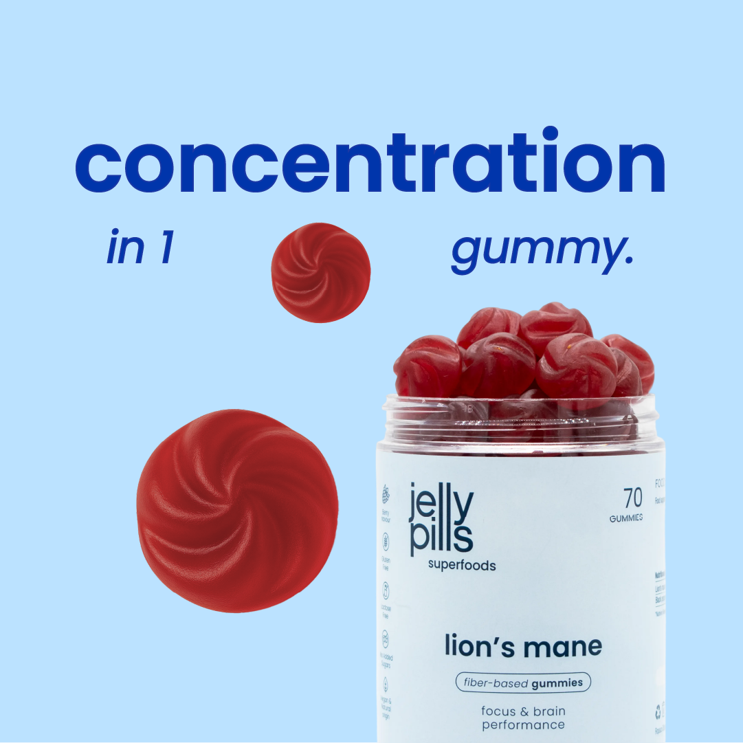 Lion's mane gummies for focus and memory [en]