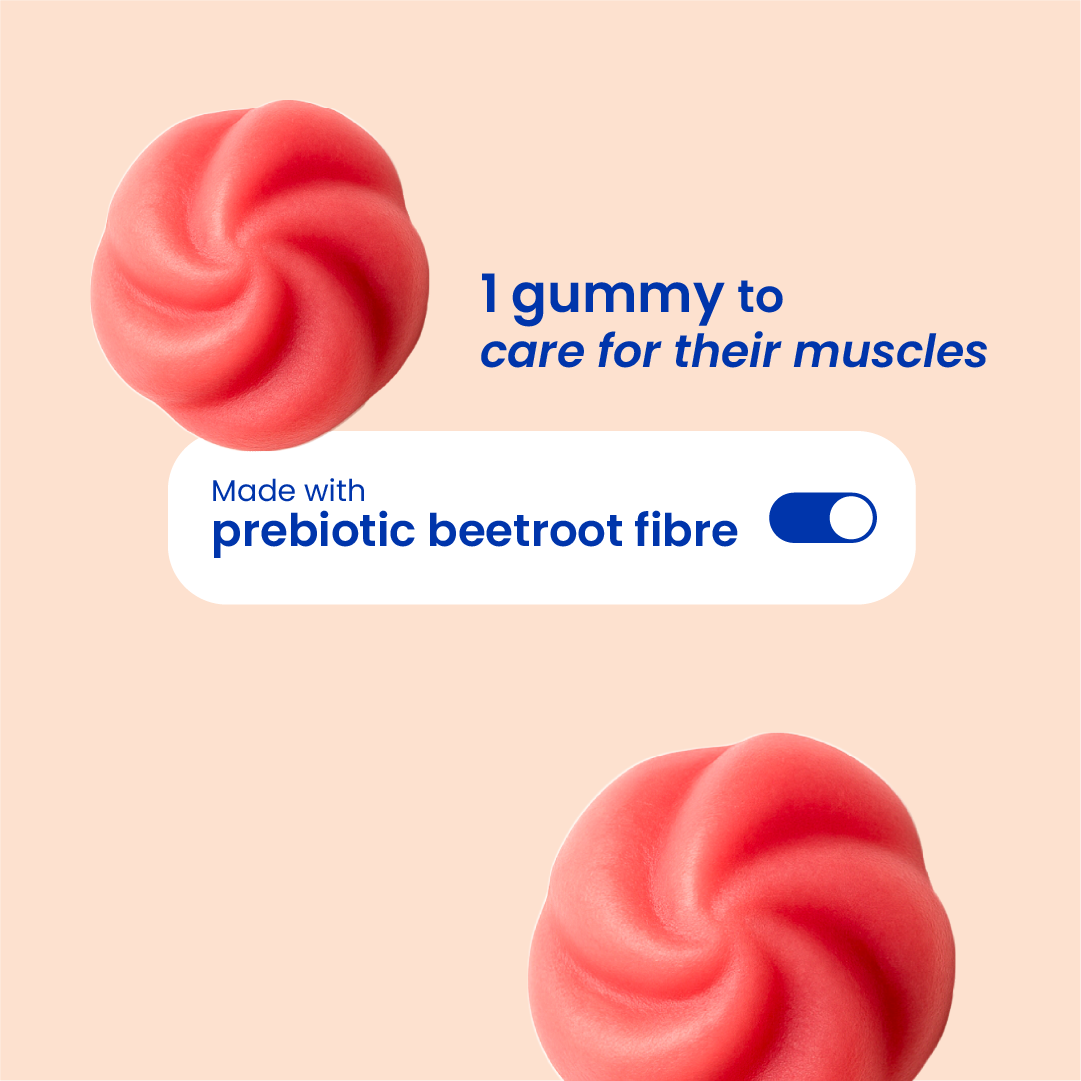 Magnesium gummies for kids close-up [en]