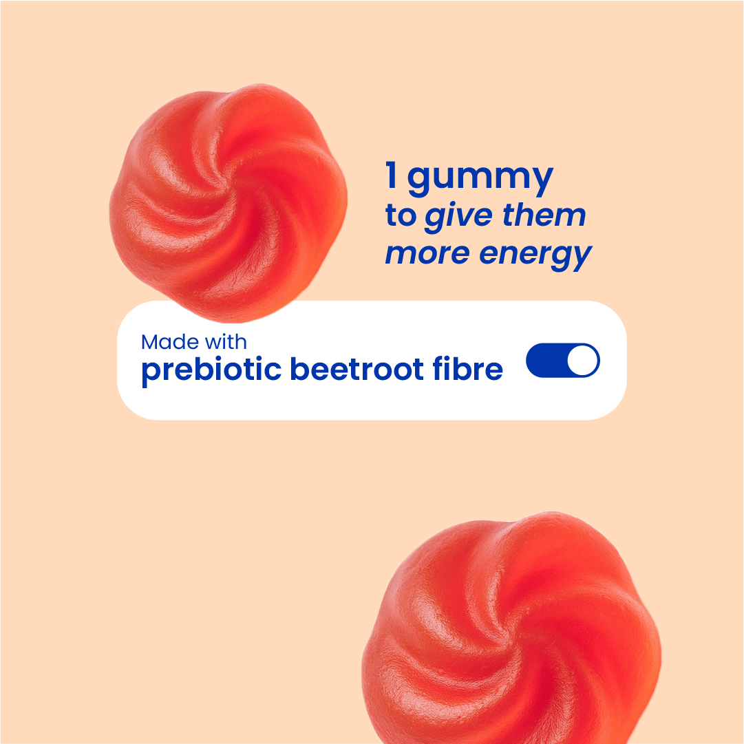 Multivitamin gummies for kids close-up [en]