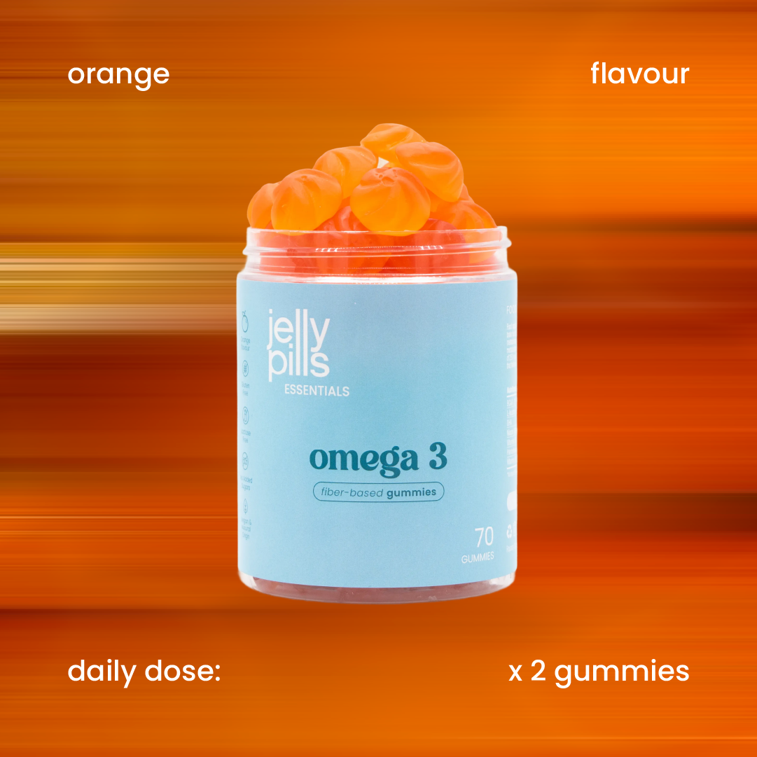 Flavour and daily dose of omega 3 gummies [en]