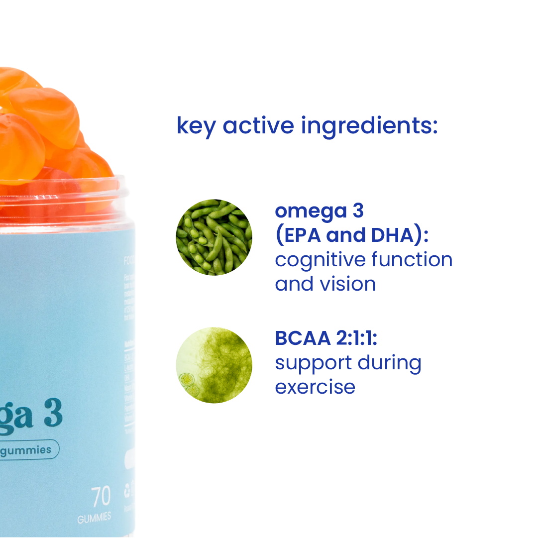 Key active ingredients of omega 3 gummies [en]