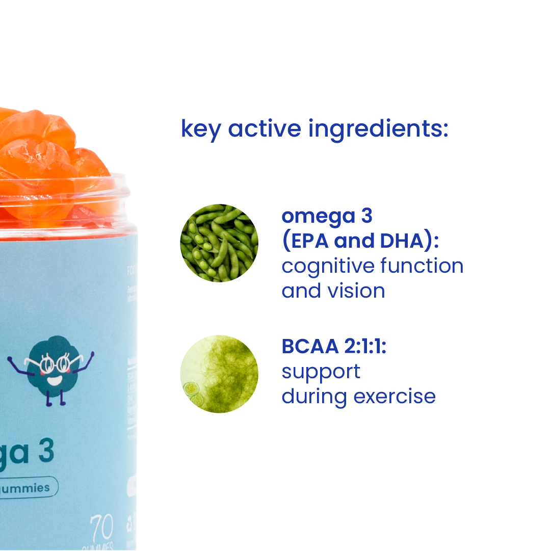Key active ingredients of omega 3 gummies for kids [en]