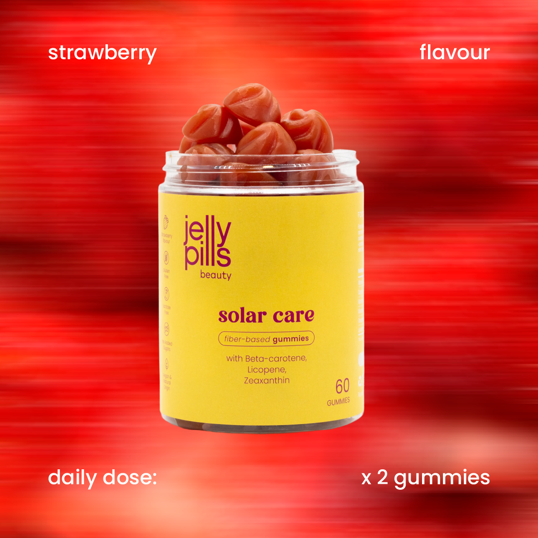 Flavour and daily dose of tanning gummies [en]