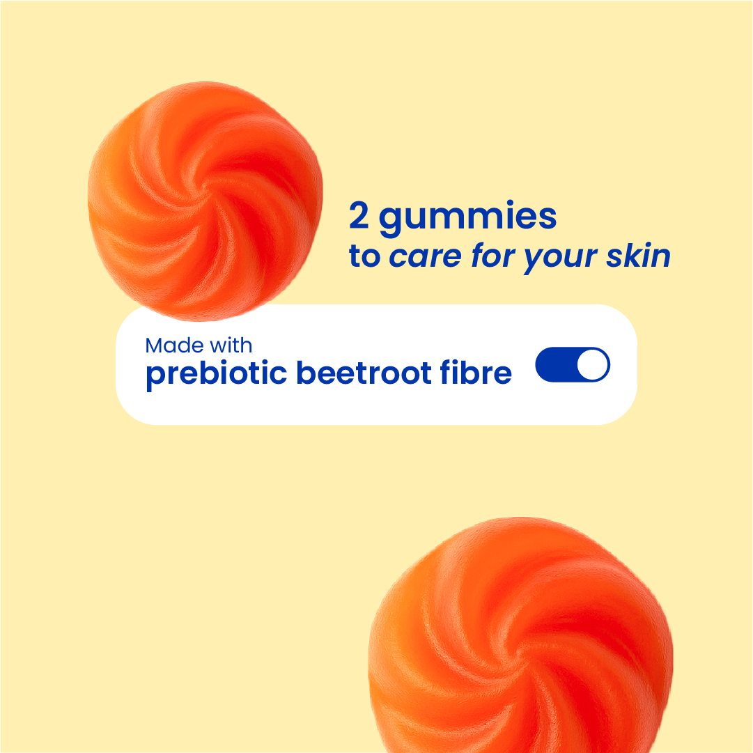 Tanning gummies close-up [en]