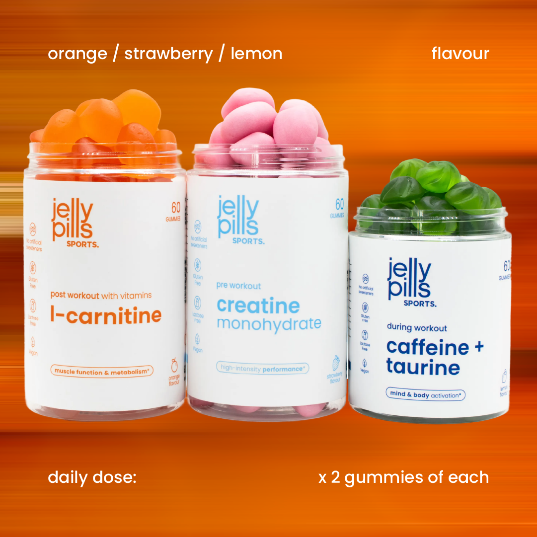 Flavour and daily dose of the complete sports pack [en]