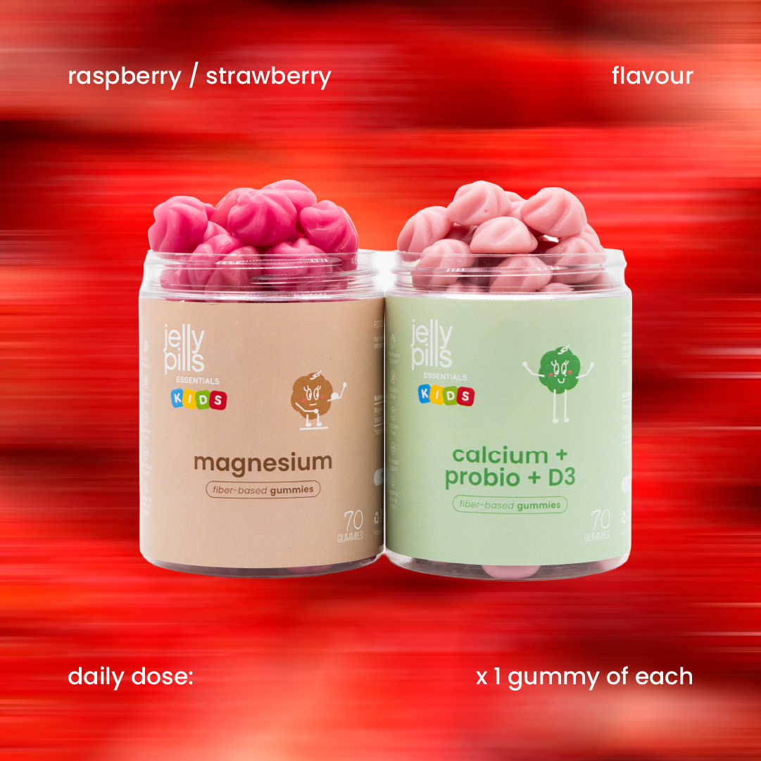 Flavour and daily dose of the kids growth and energy pack [en]