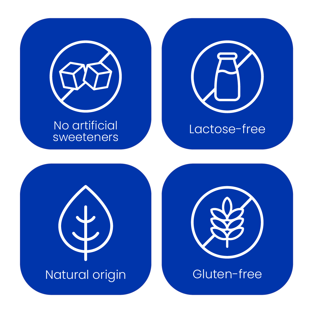 Caffeine and taurine gummies product features [en]