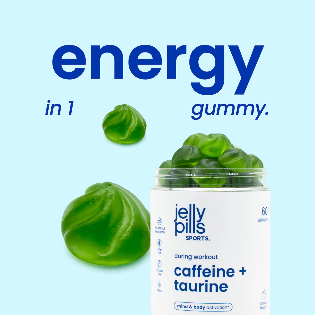 Caffeine and taurine gummies [en]