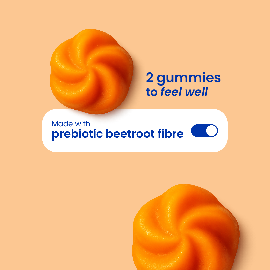 Turmeric and ginger gummies close-up [en]