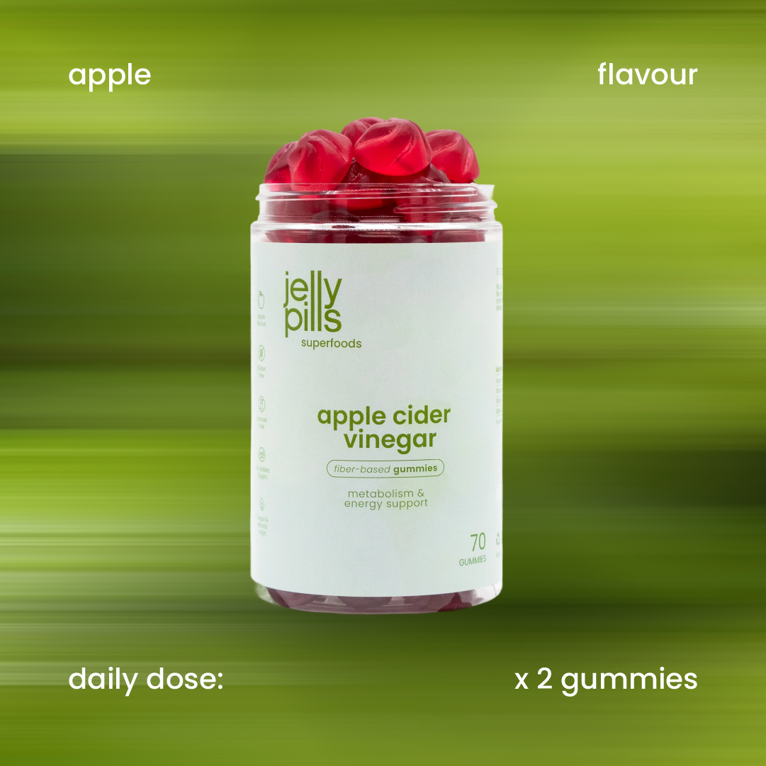 Apple flavour apple cider vinegar gummies, daily dose 2 gummies [en]
