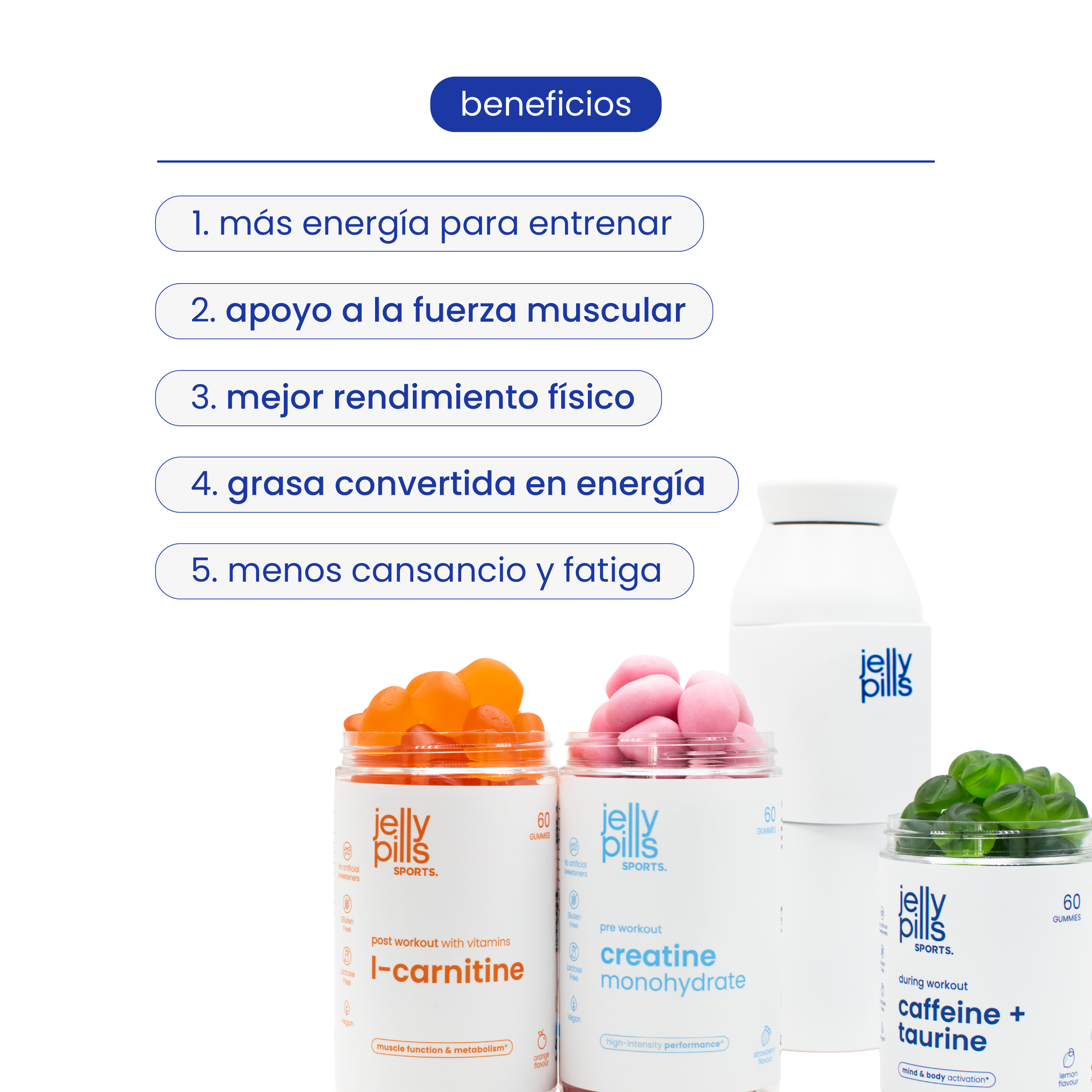 pack exclusivo lanzamiento - suplementación completa + botella