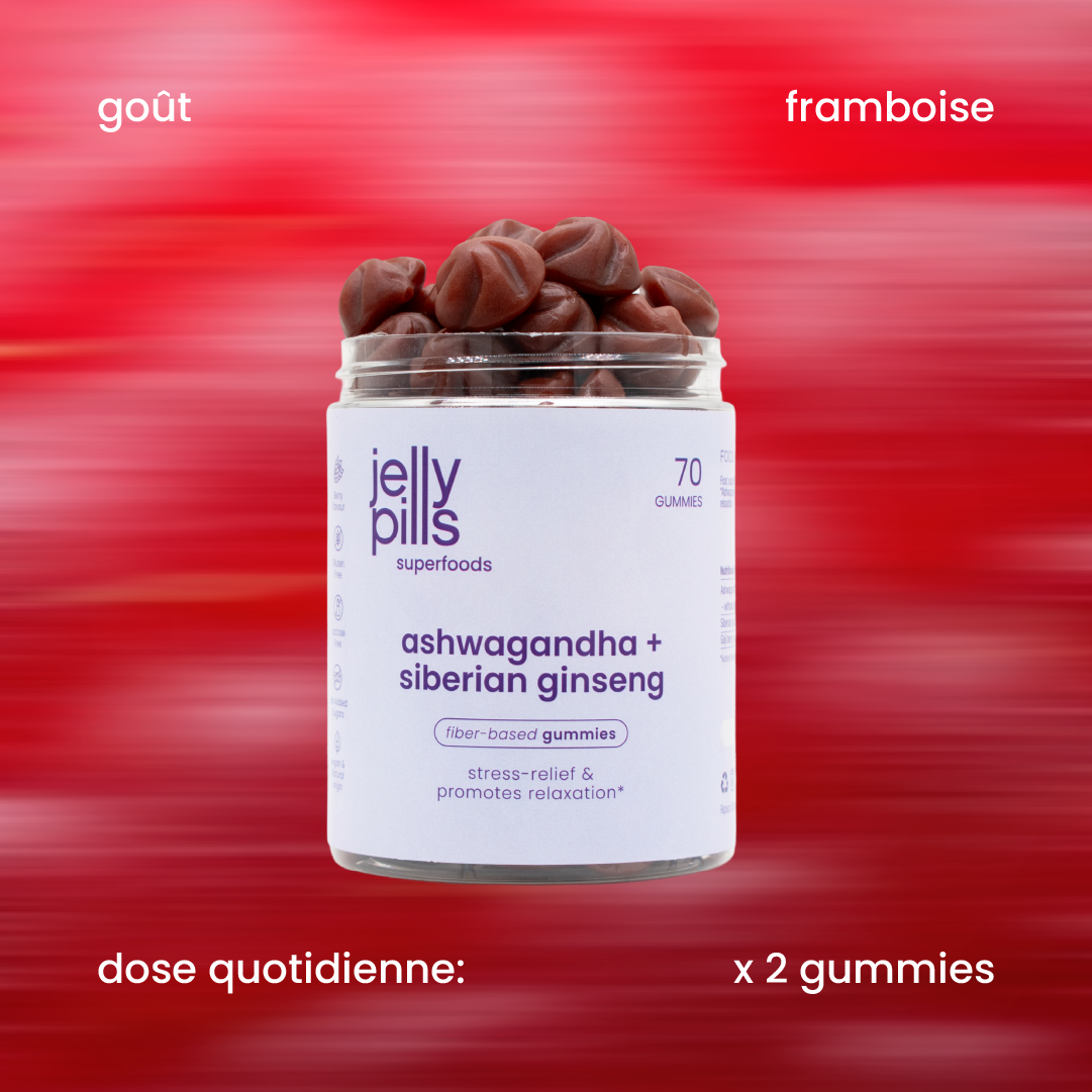 Saveur et dose quotidienne des gummies à l'ashwagandha [fr]