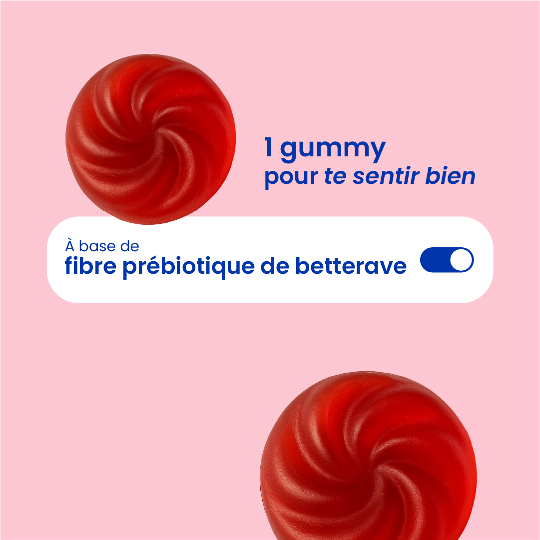 Gummies au collagène en gros plan [fr]