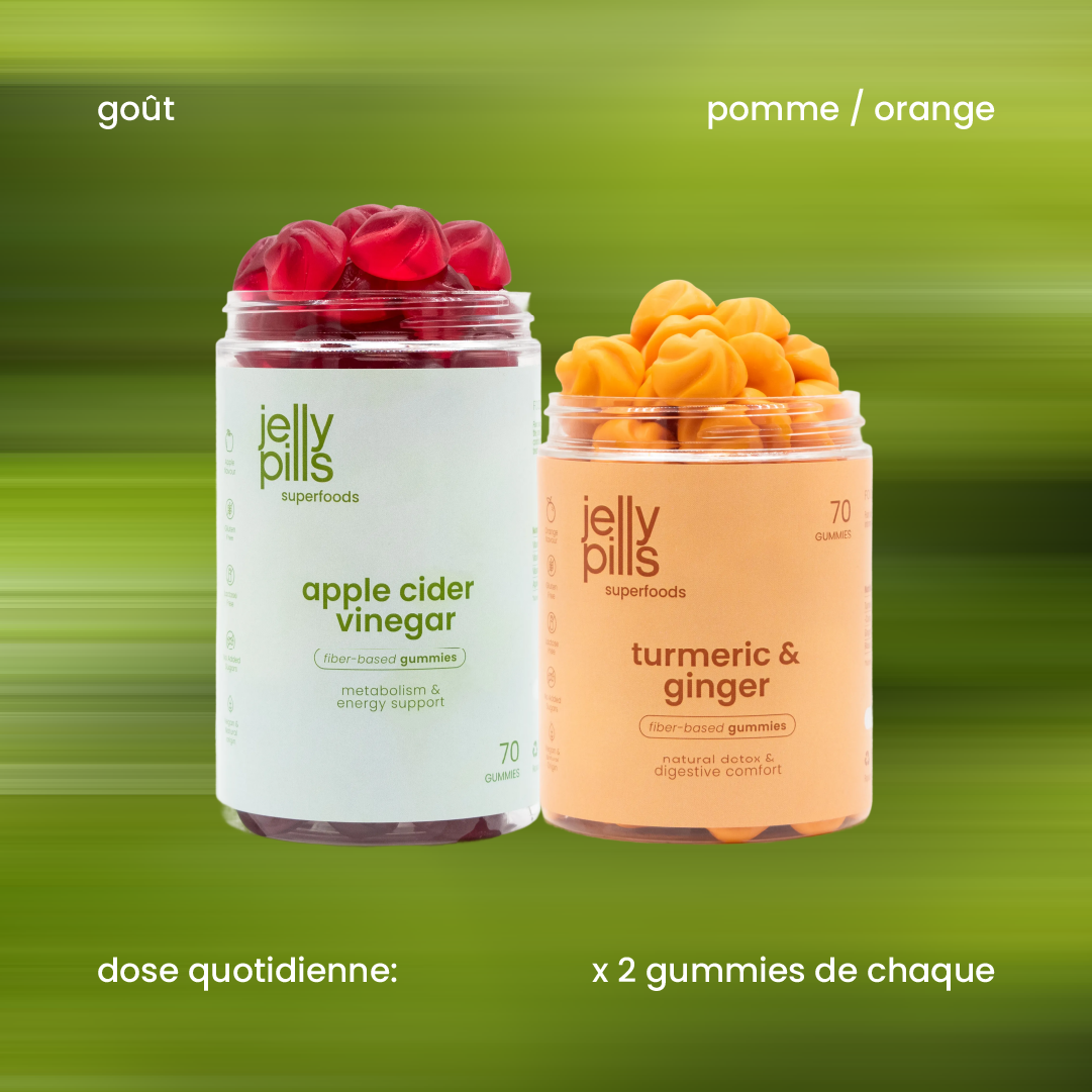 Saveur et dose quotidienne du pack détox et digestion [fr]