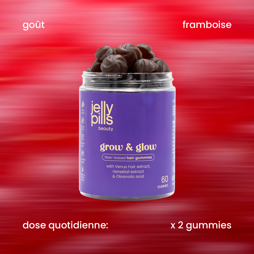 Saveur et dose quotidienne des gummies antichute [fr]