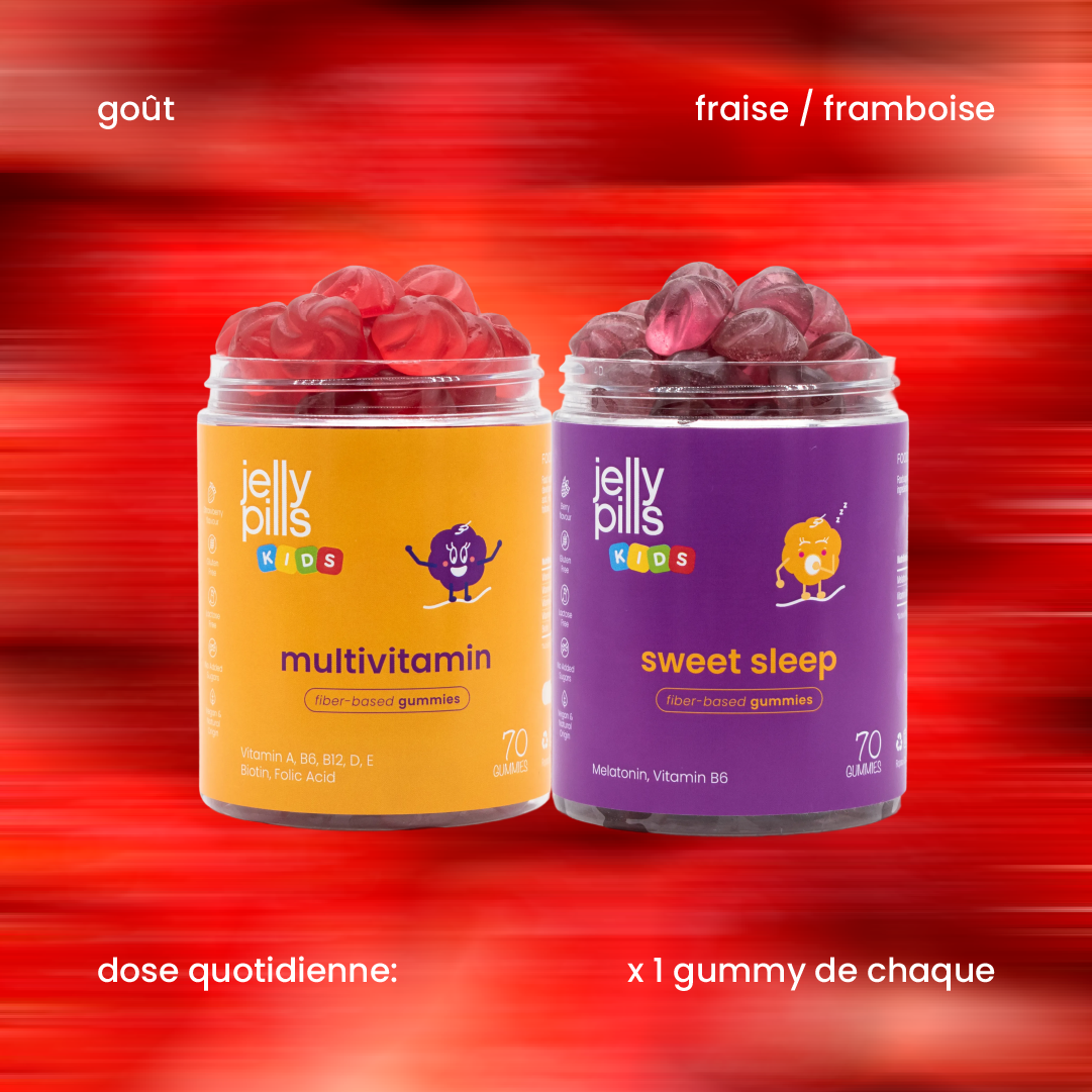 Saveur et dose quotidienne du pack jour et nuit enfants [fr]