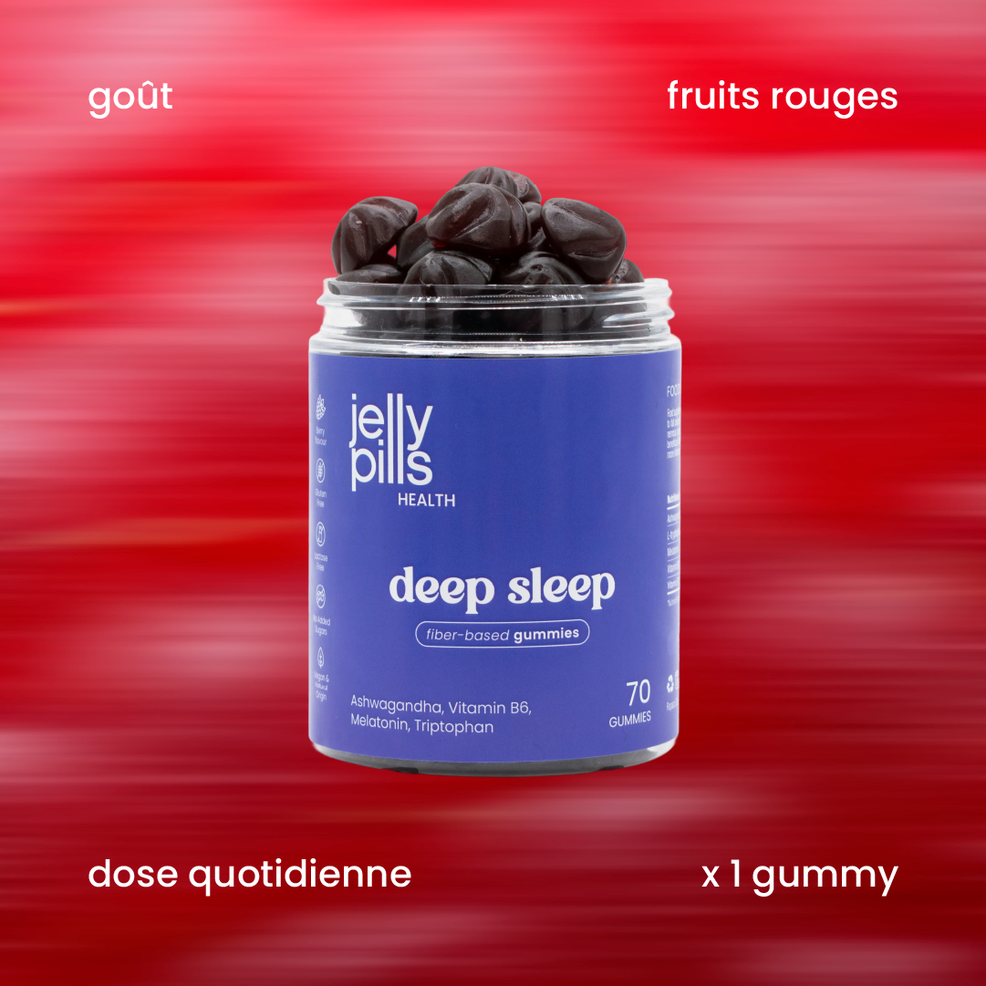 Saveur et dose quotidienne des gummies sommeil profond [fr]