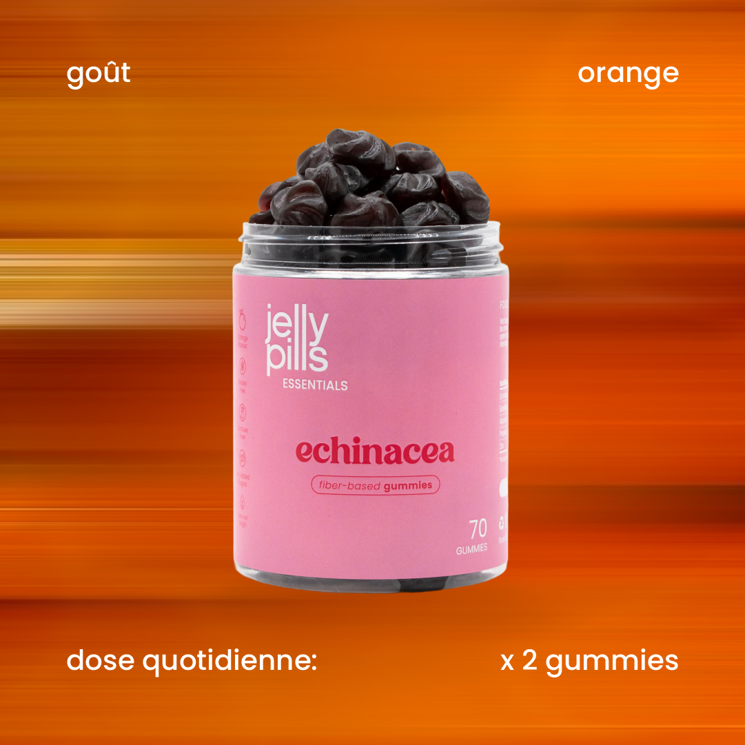 Saveur et dose quotidienne des gummies à l'échinacée [fr]