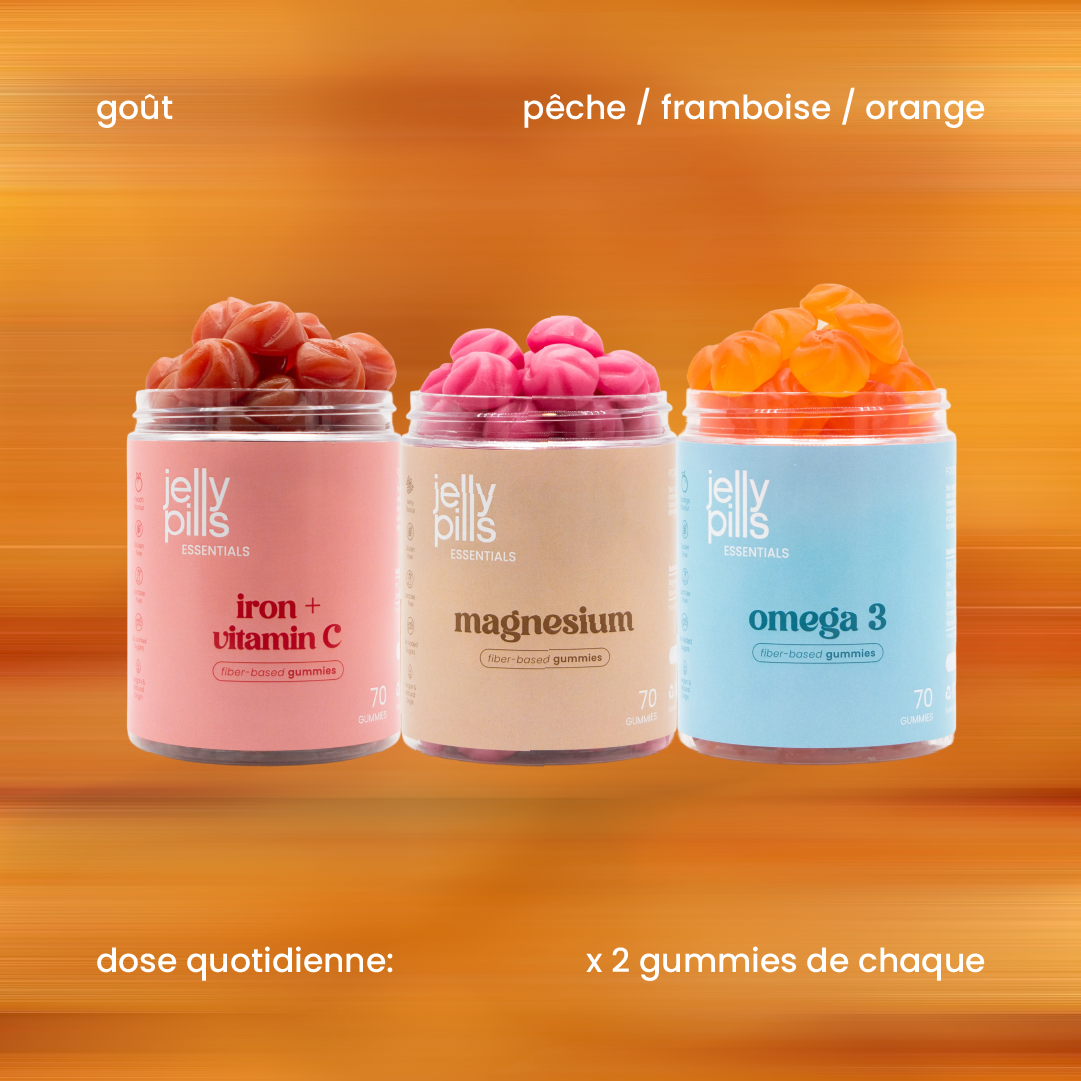 Saveur et dose quotidienne du pack énergie et concentration [fr]