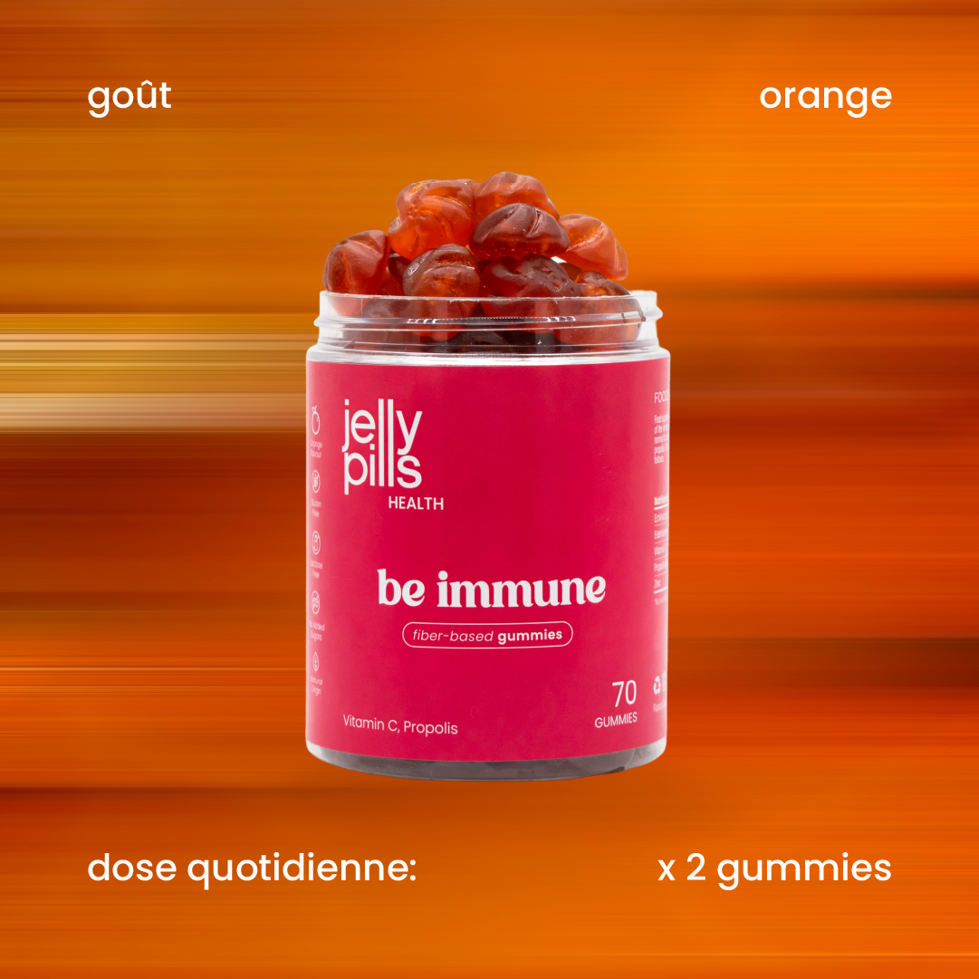 Saveur et dose quotidienne des gummies pour l'immunité [fr]
